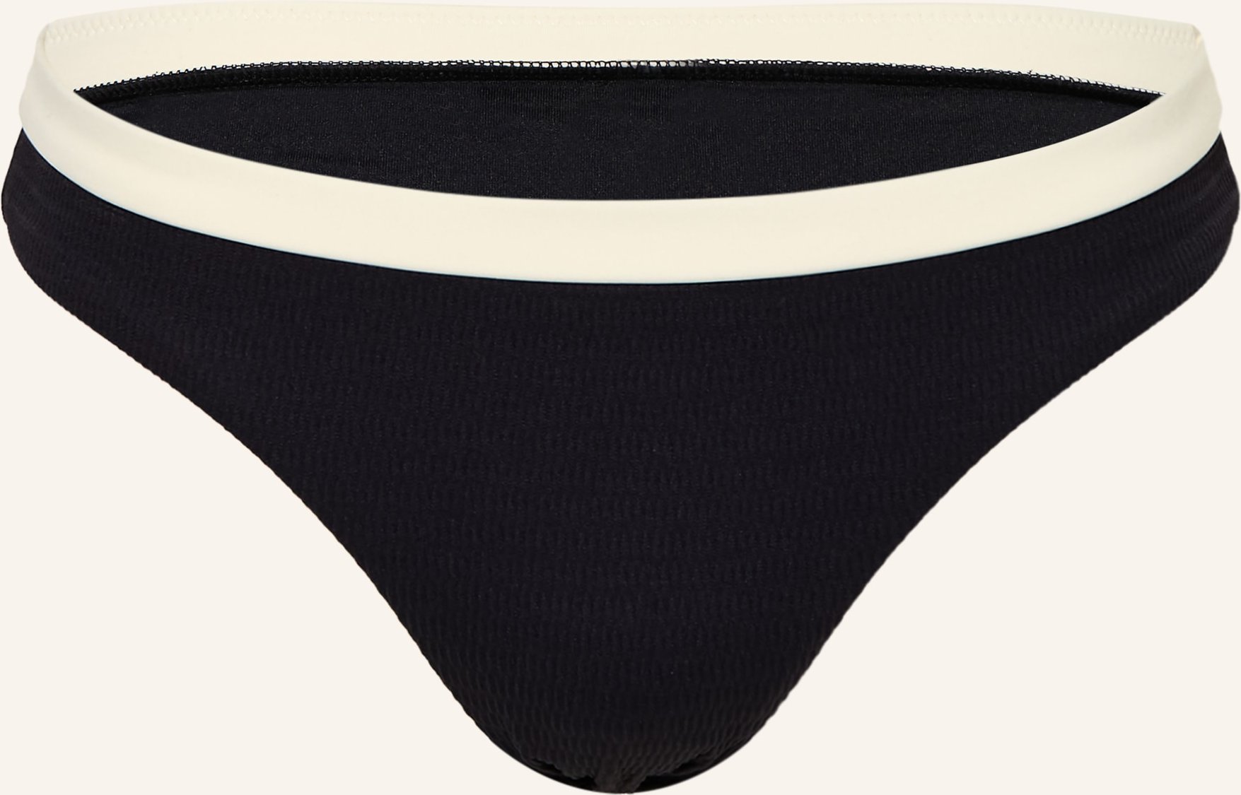Seafolly Basic-Bikini-Hose Bandwave schwarz
