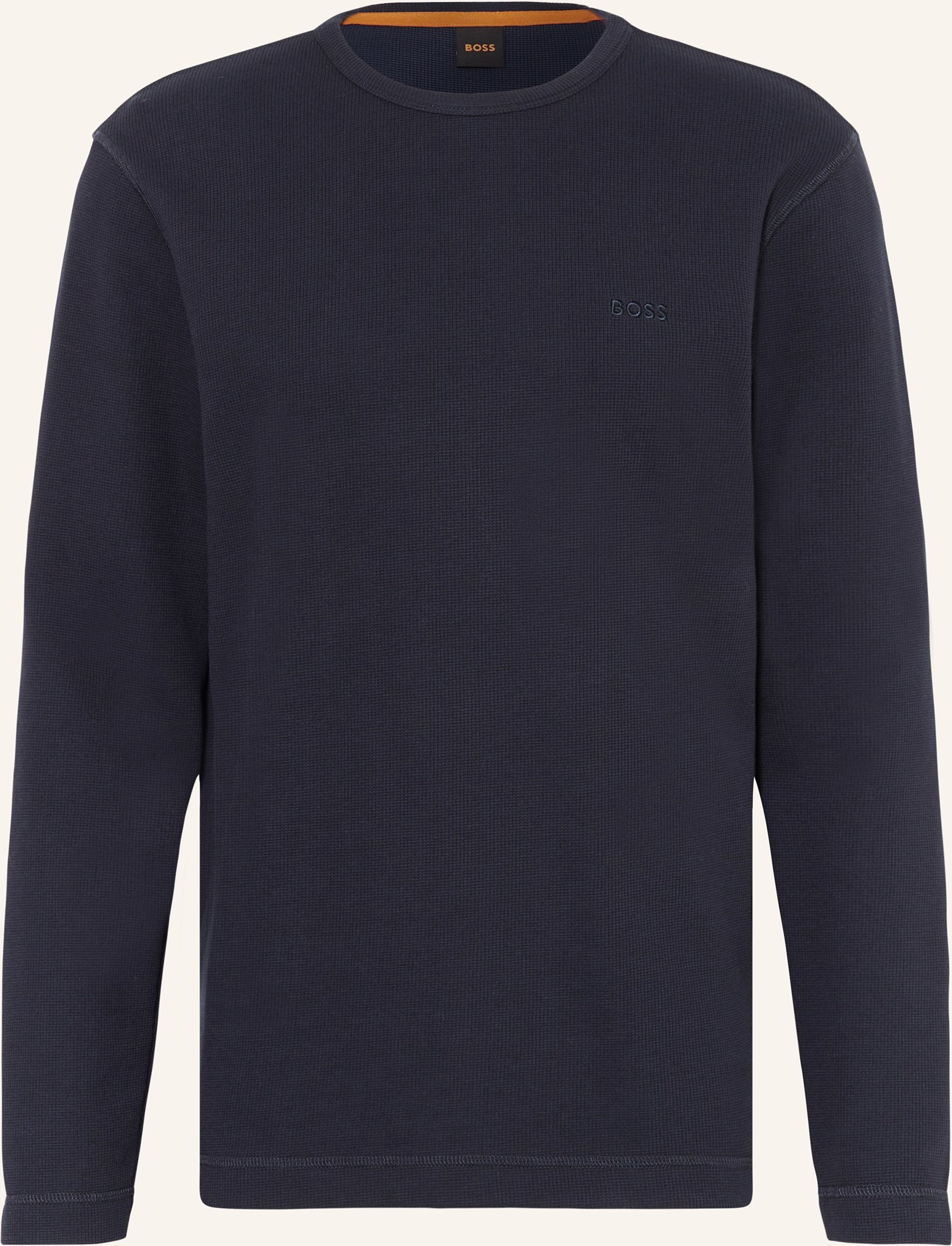 Boss Longsleeve Tempesto blau