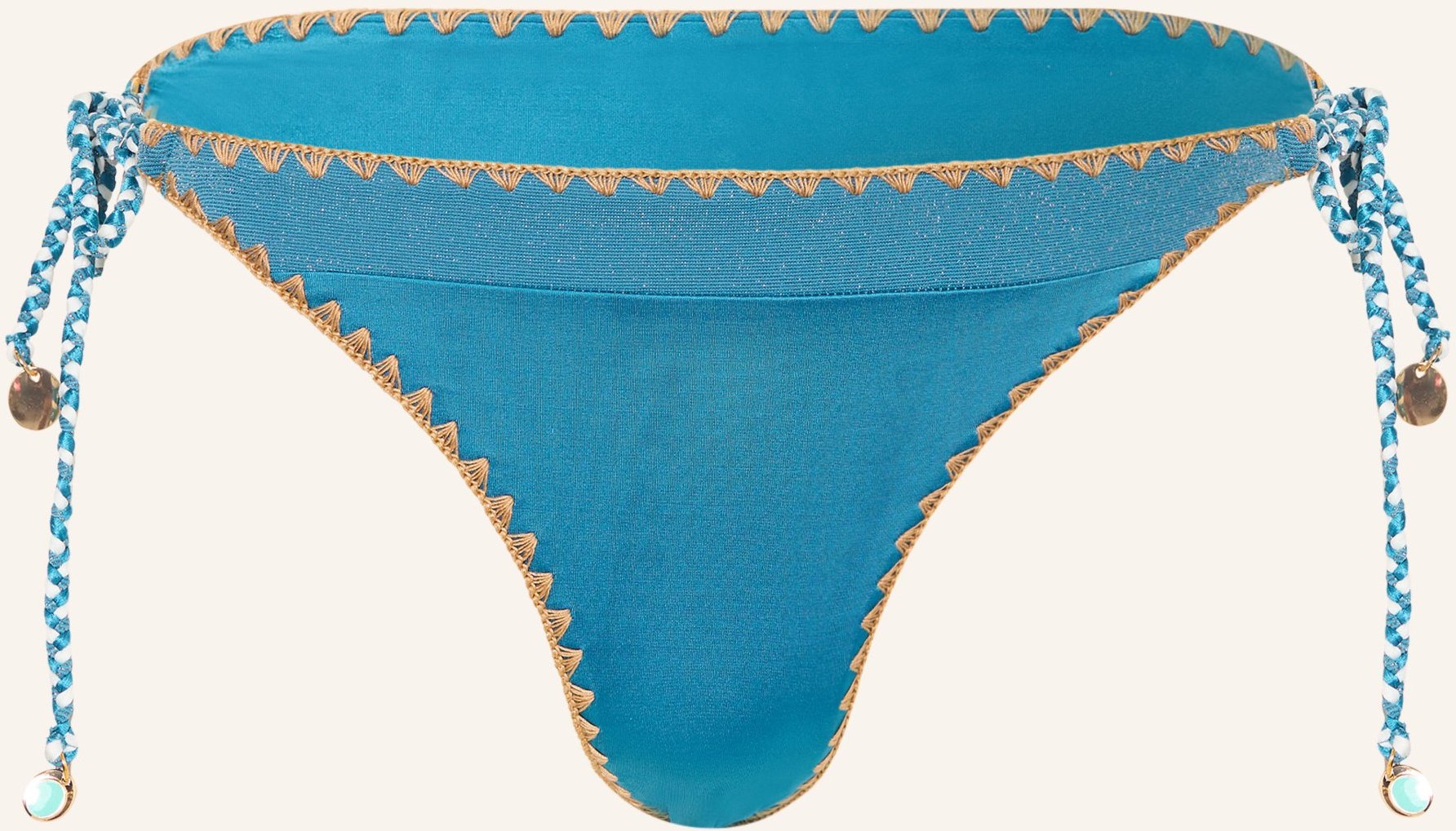 Banana Moon Couture Triangel-Bikini-Hose Nazca Blika blau