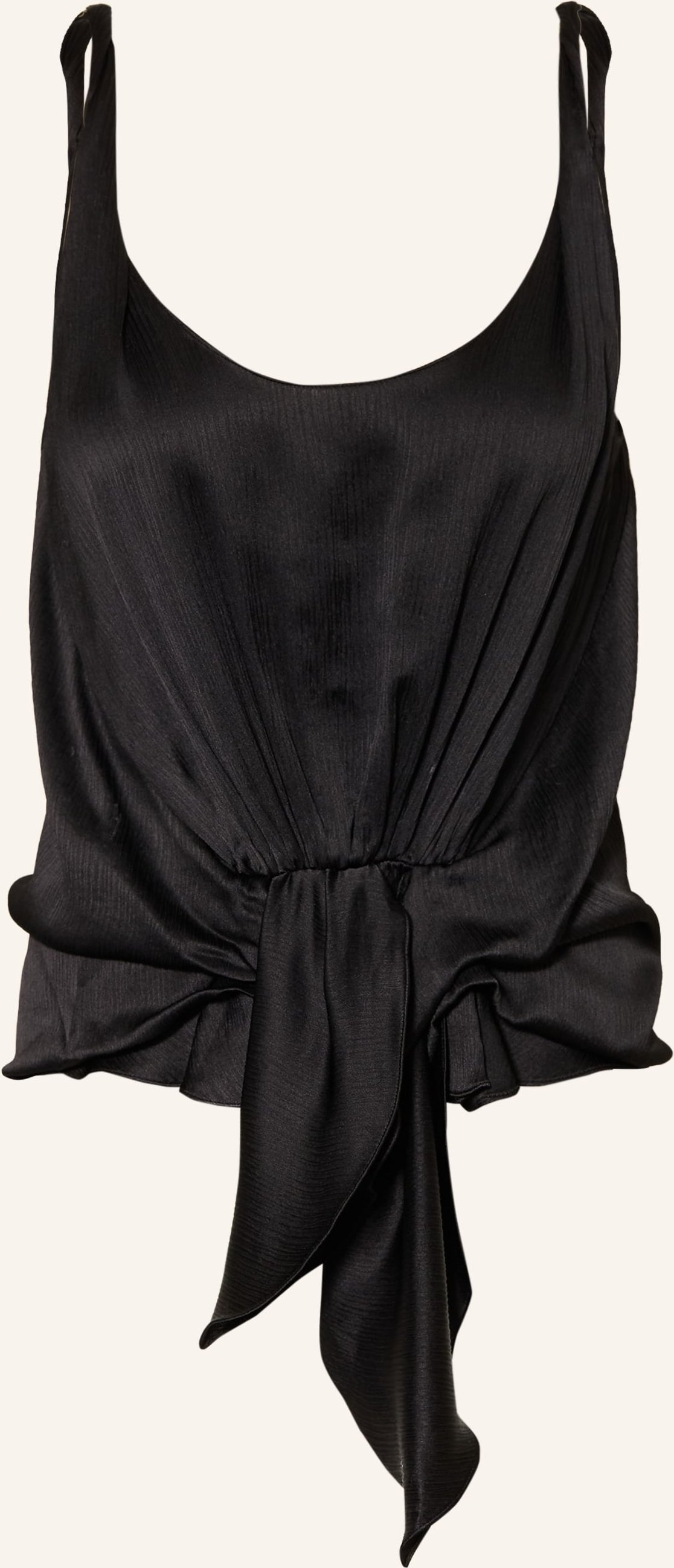 Jw Anderson Seidentop schwarz