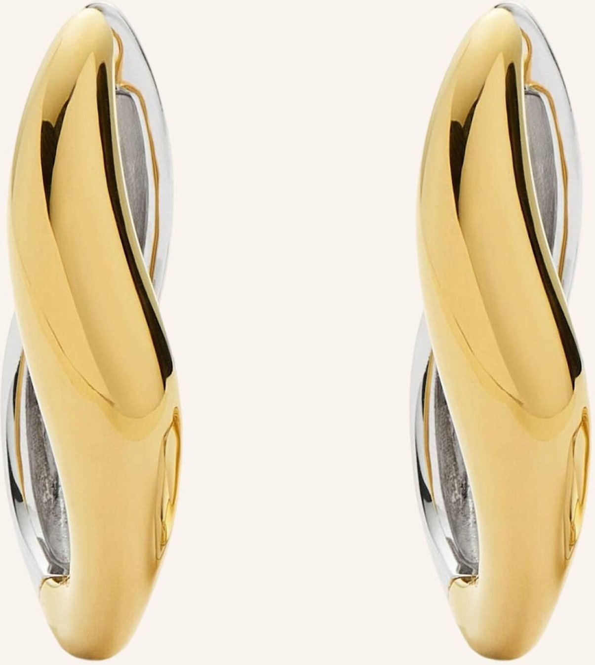 Missoma Creolen Savi Signature Medium Hoops By Glambou gold