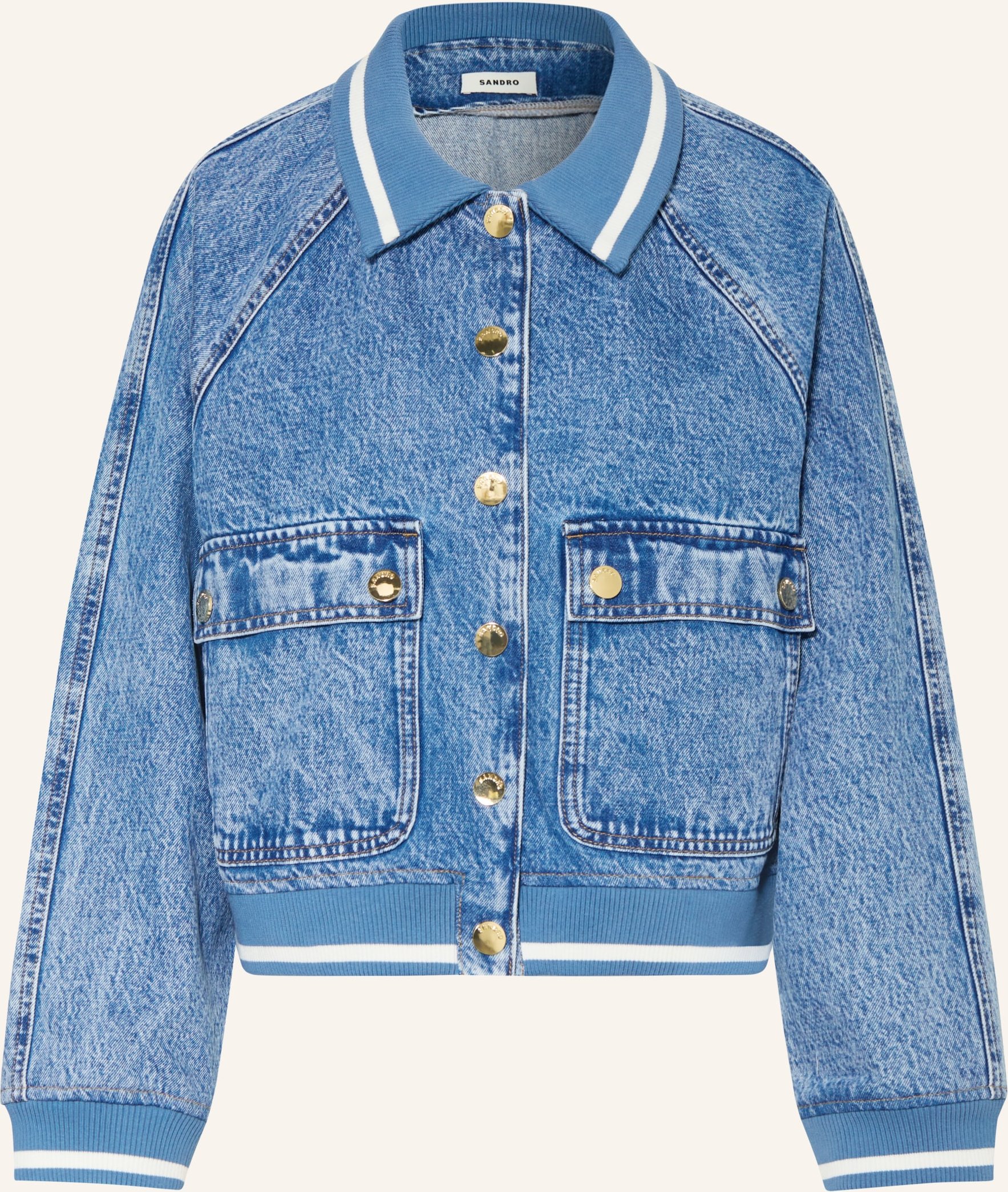 Sandro Jeansjacke blau