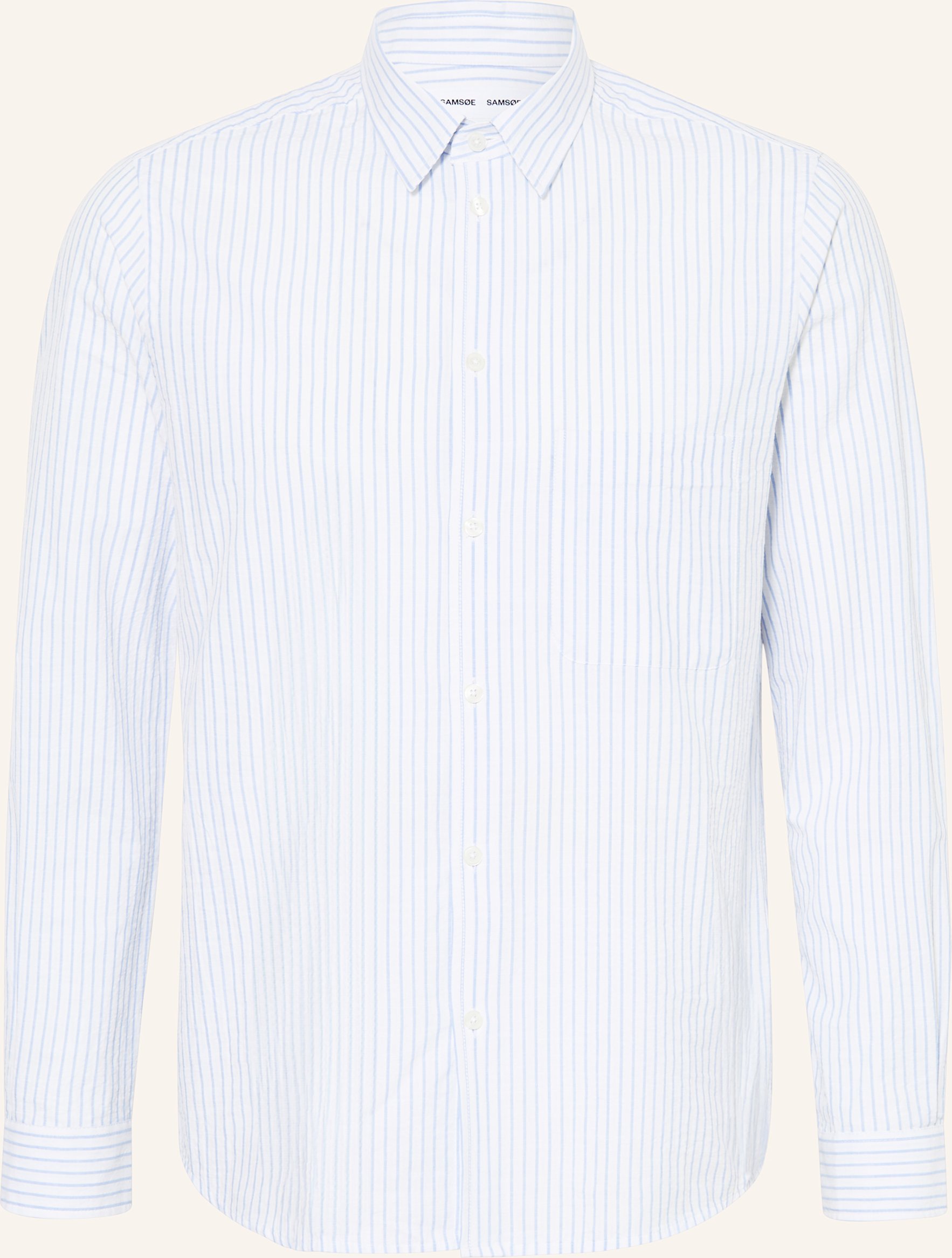 Samsøe Samsøe Hemd Saryan Regular Fit blau