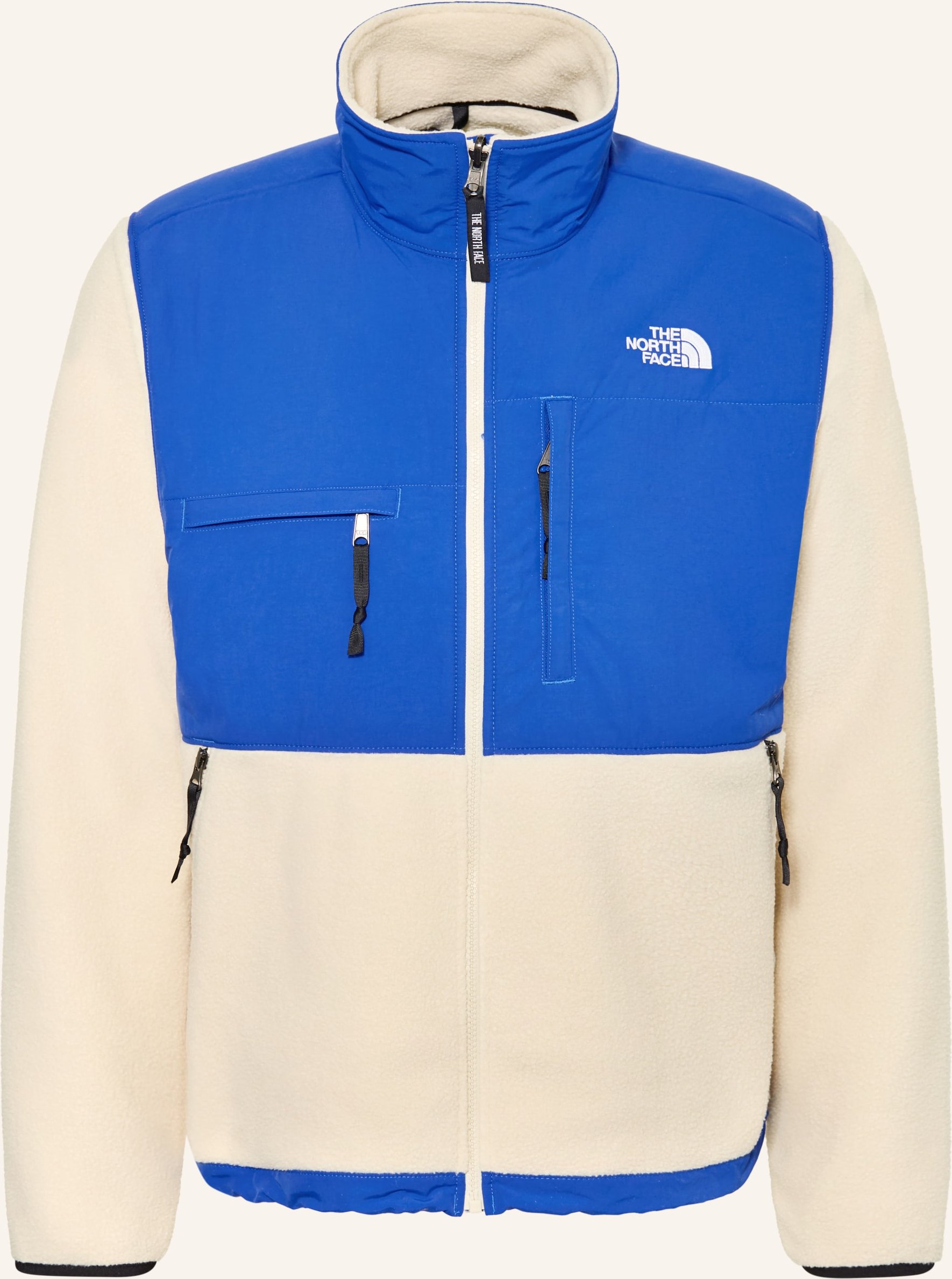 The North Face Fleecejacke Denali Im Materialmix beige