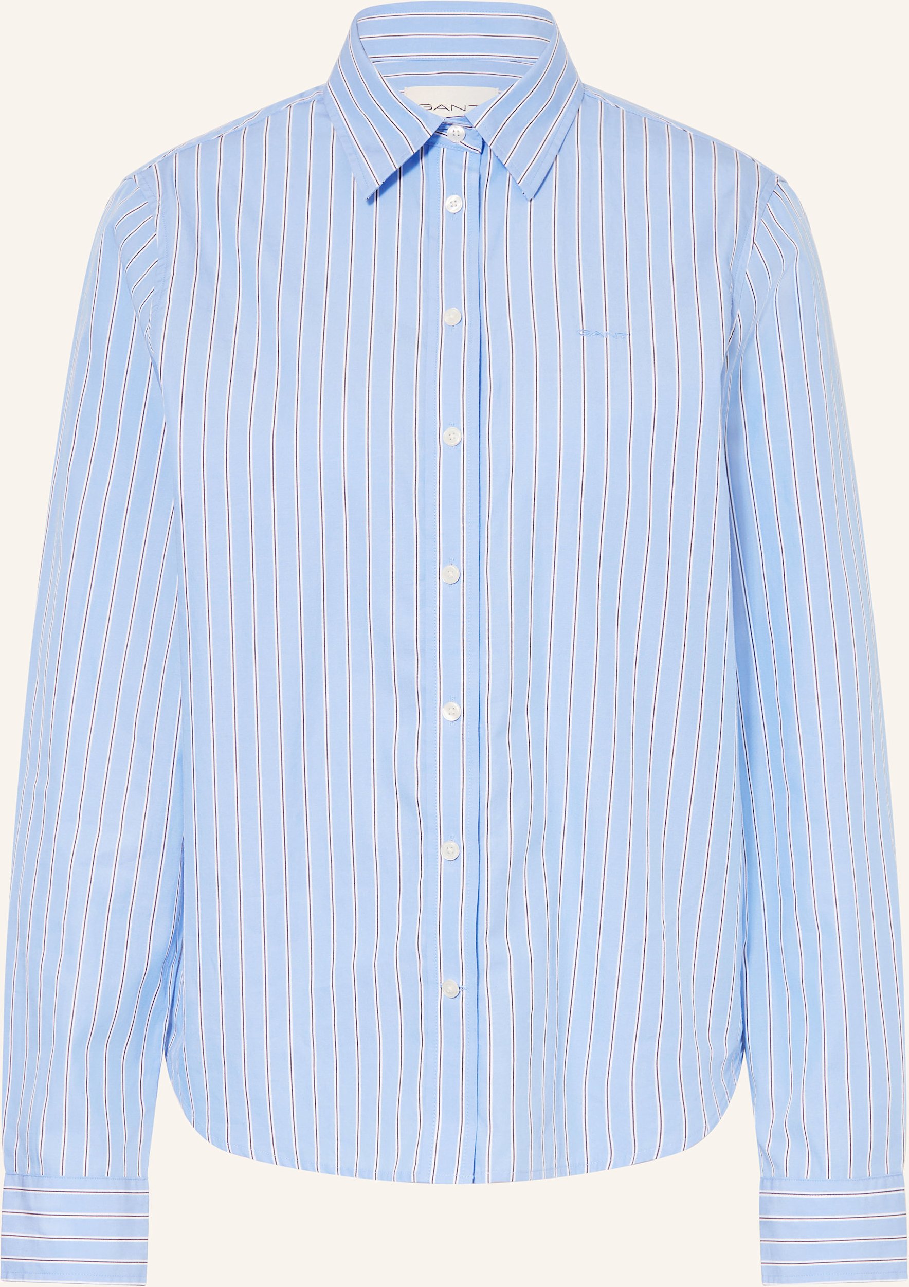 Thumbnail - Gant Hemdbluse blau