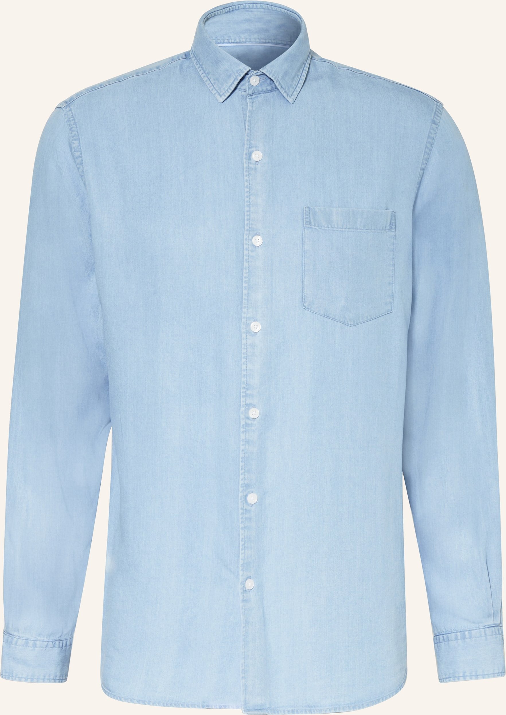 Paul Hemd Comfort Fit blau