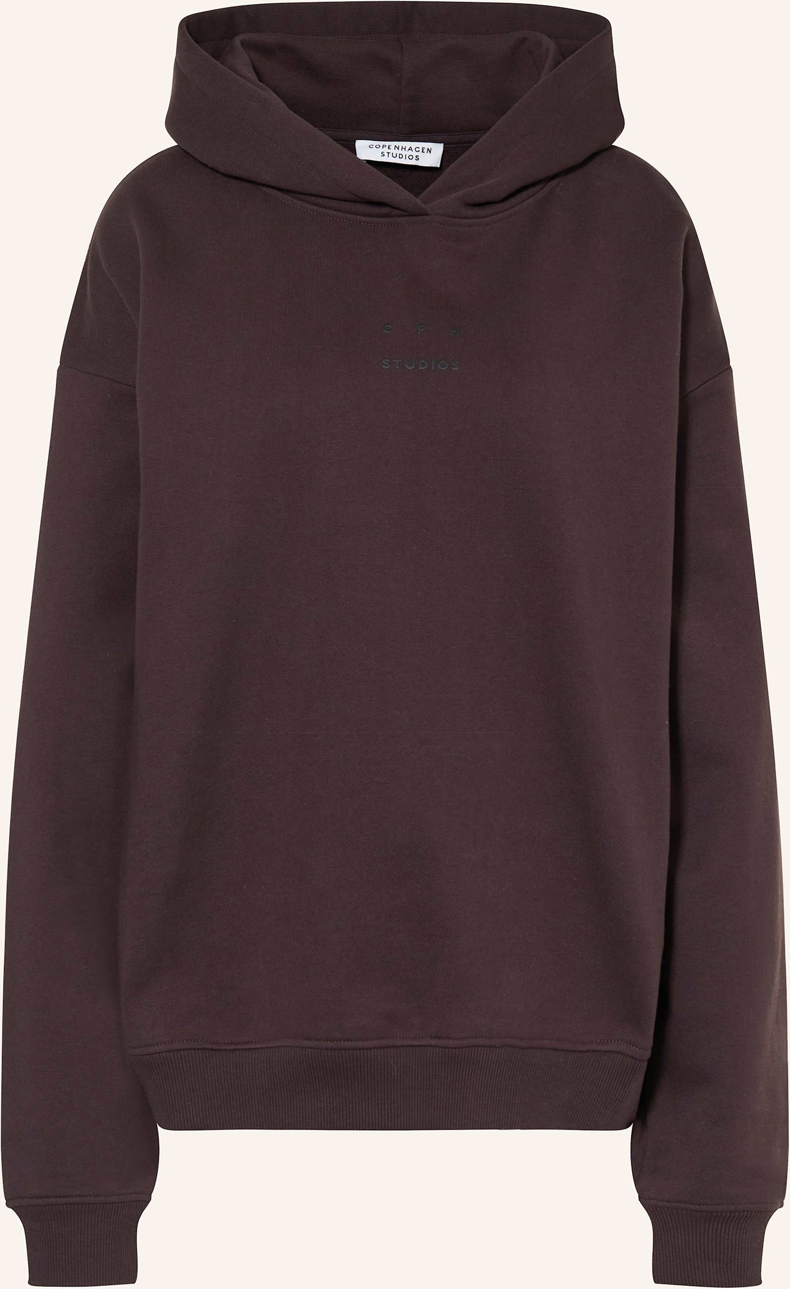 Thumbnail - Copenhagen Studios Hoodie Cph 7 rot