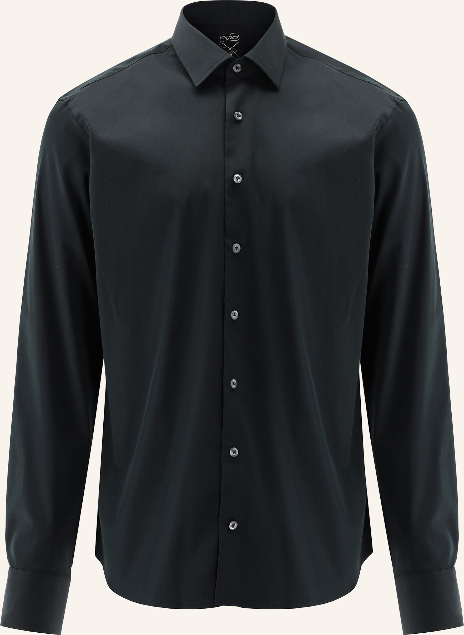 Van Laack Hemd Slim Fit schwarz