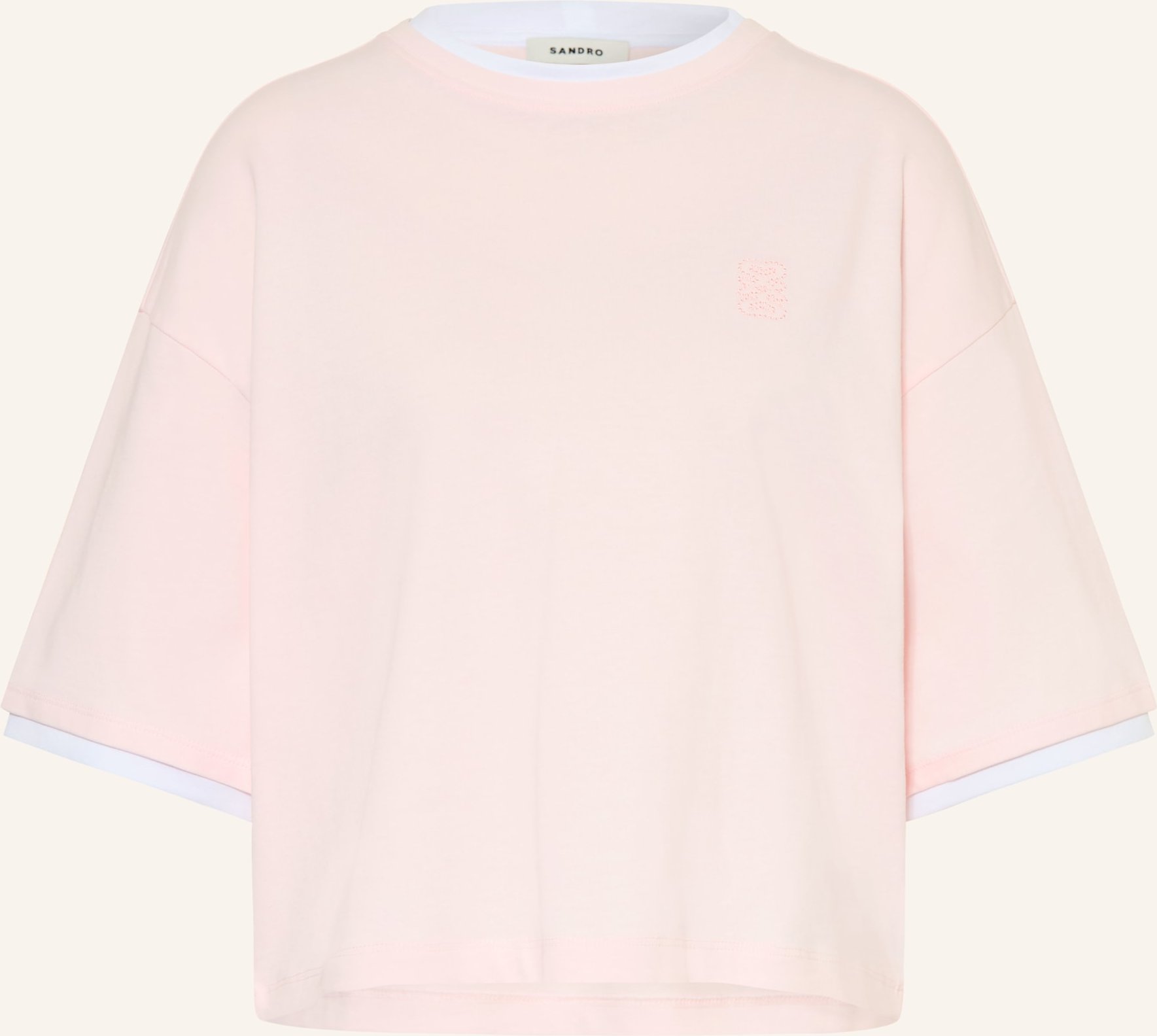 Sandro T-Shirt rosa