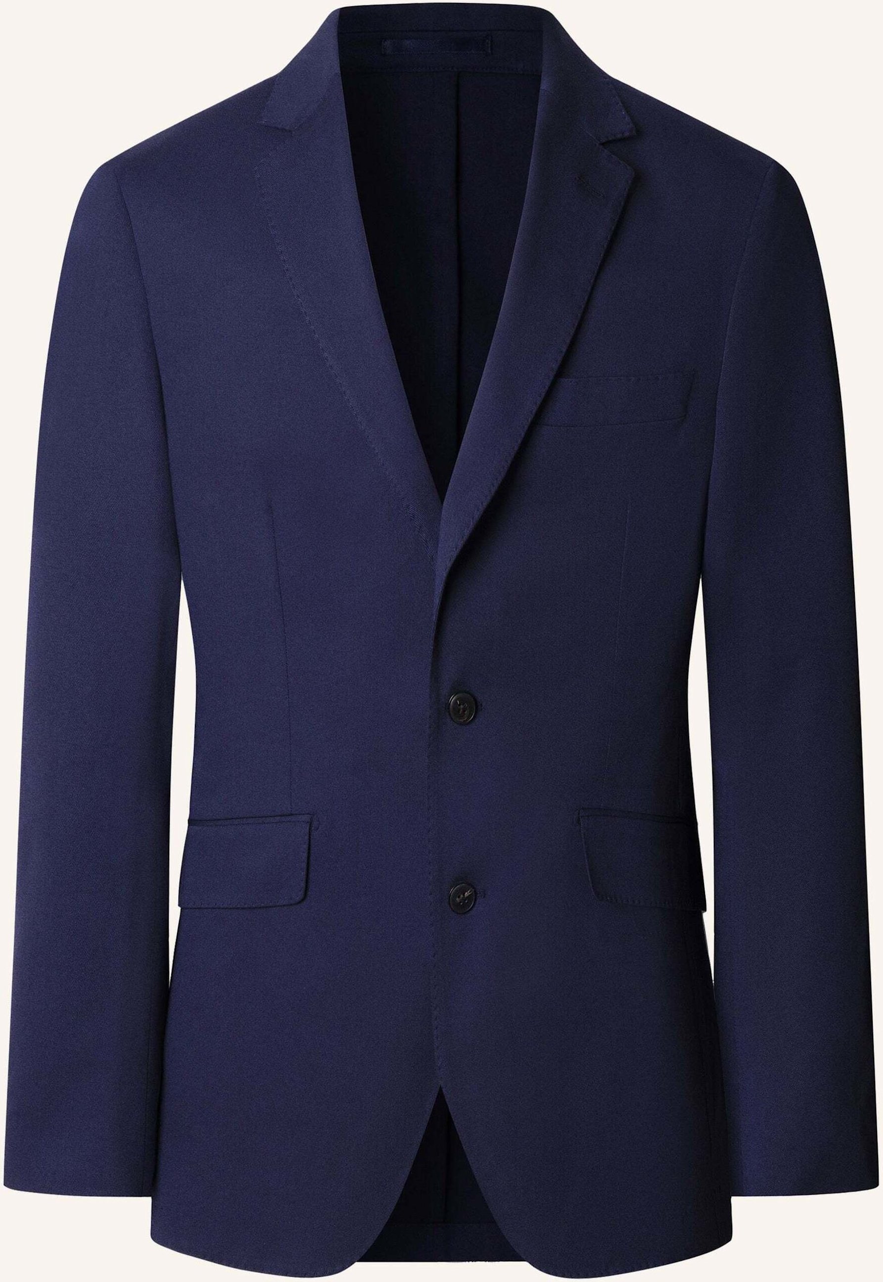 Hackett London Sakko Cotton Stretch Jkt blau