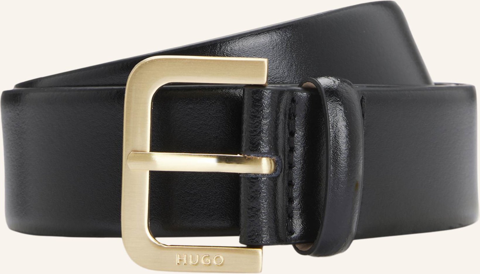 Hugo Casual Gürtel Zana Belt 3,5 Cm-Zl schwarz