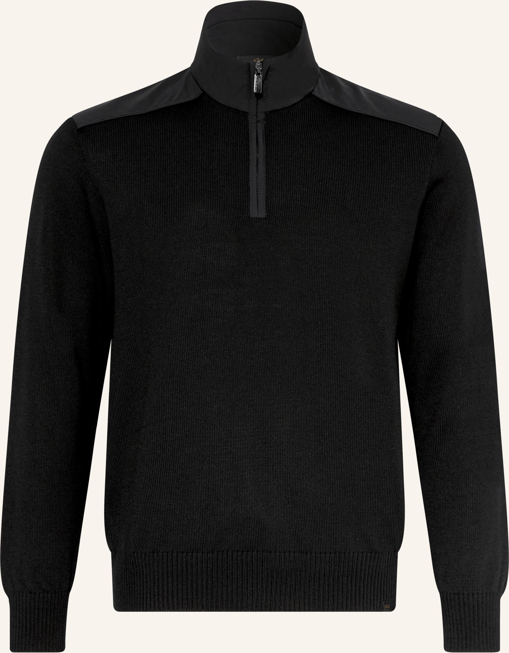 Paul & Shark Troyer Im Materialmix schwarz