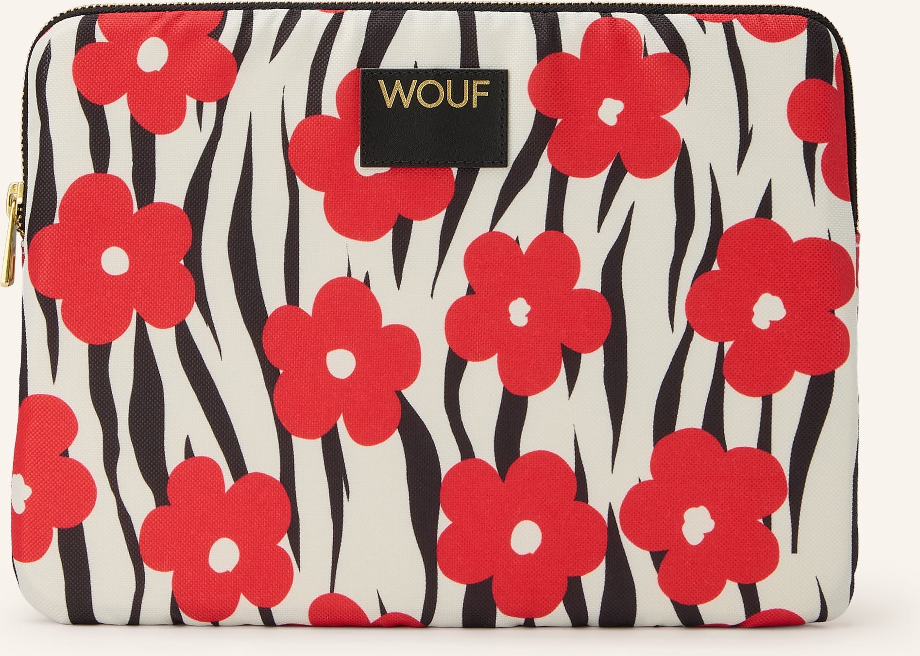 Wouf Laptop-Hülle Cute schwarz