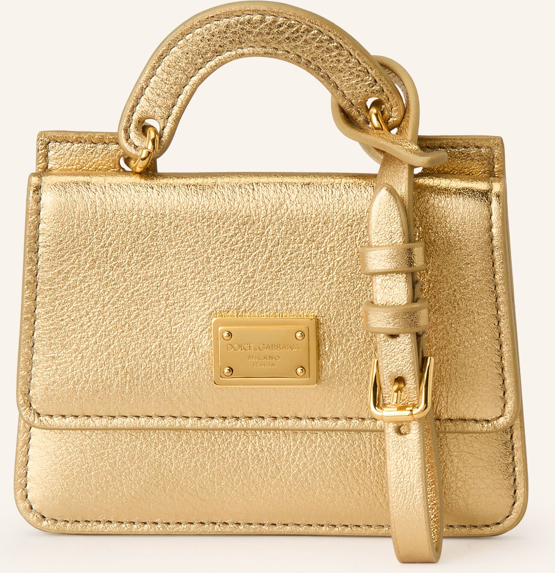 Dolce & Gabbana Taschenanhänger gold