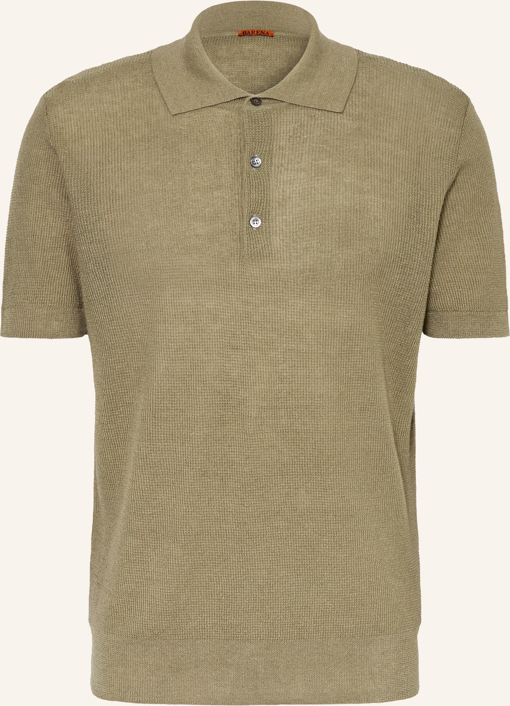 Barena Venezia Strick-Poloshirt Risada beige
