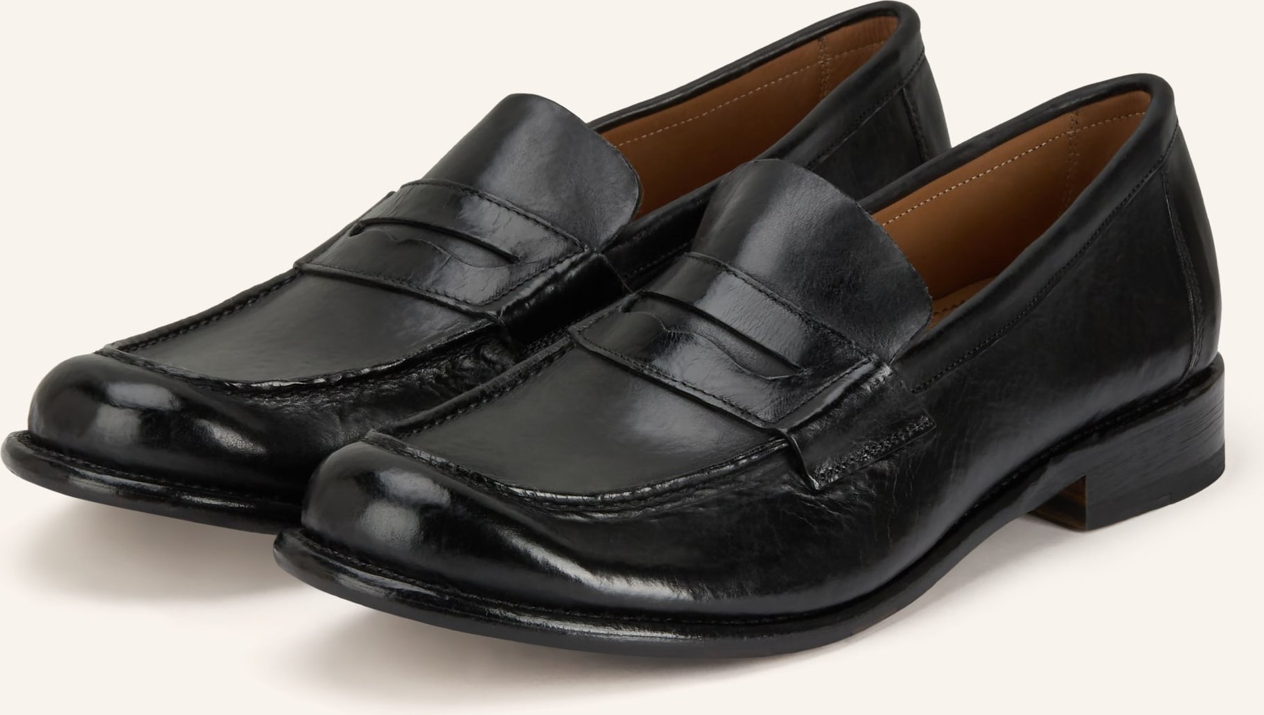 Cordwainer Penny-Loafer schwarz