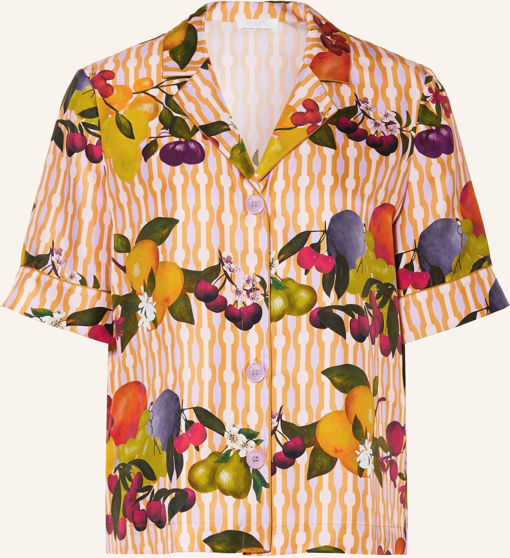 Eres Schlafshirt Cherry Aus Seide rosa