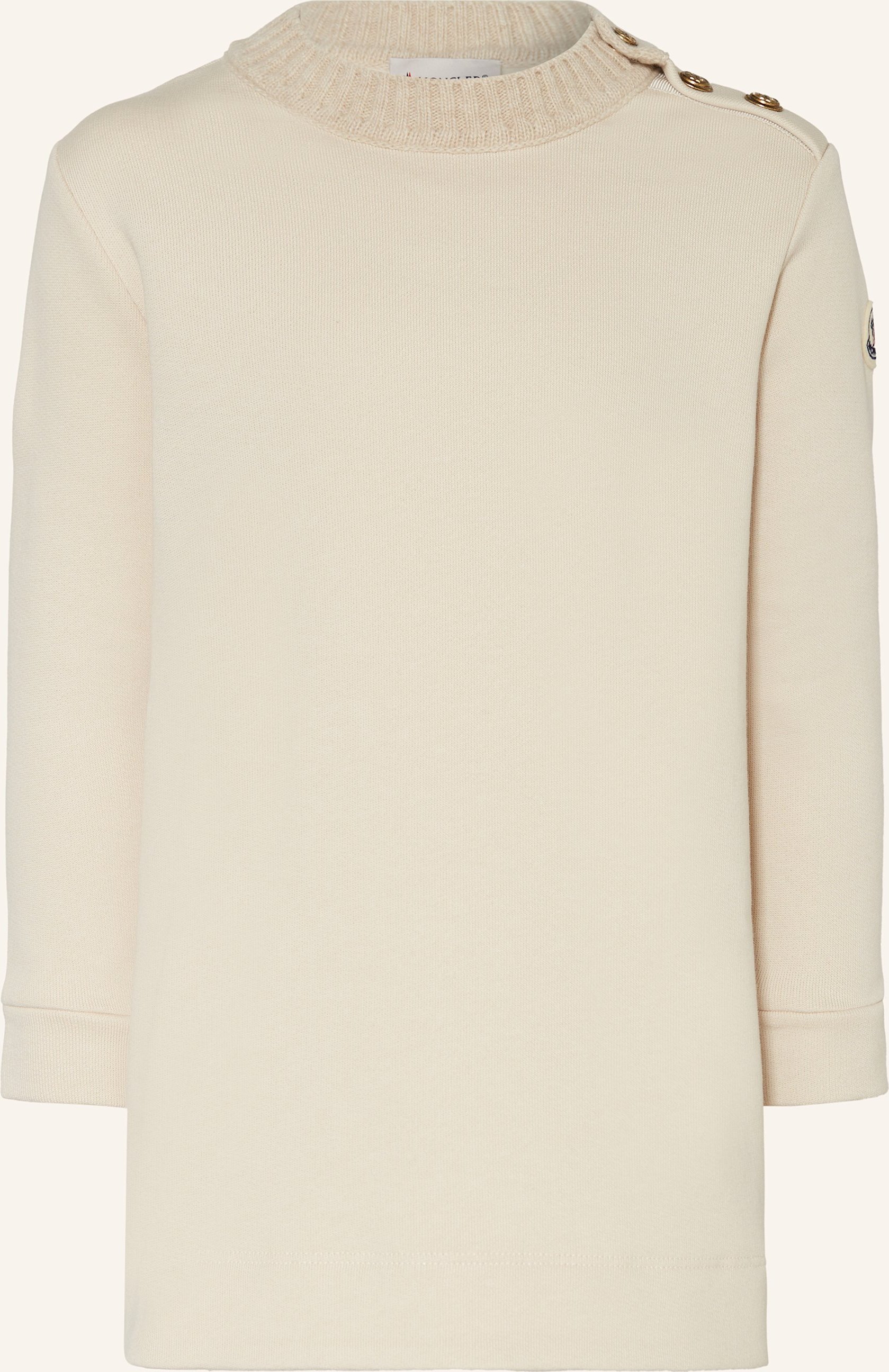 Thumbnail - Moncler Enfant Sweatkleid weiss