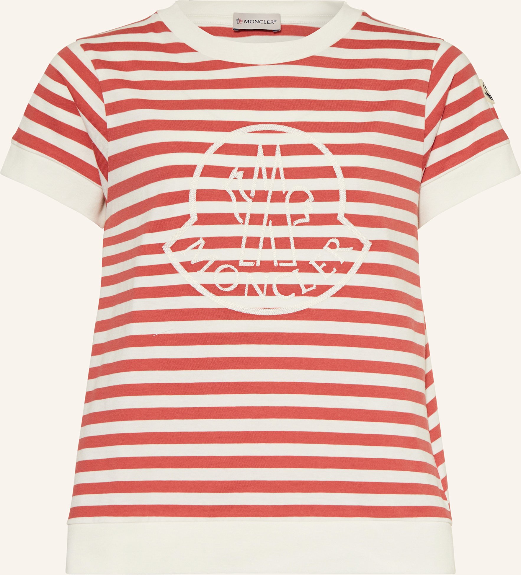 Moncler Enfant T-Shirt weiss