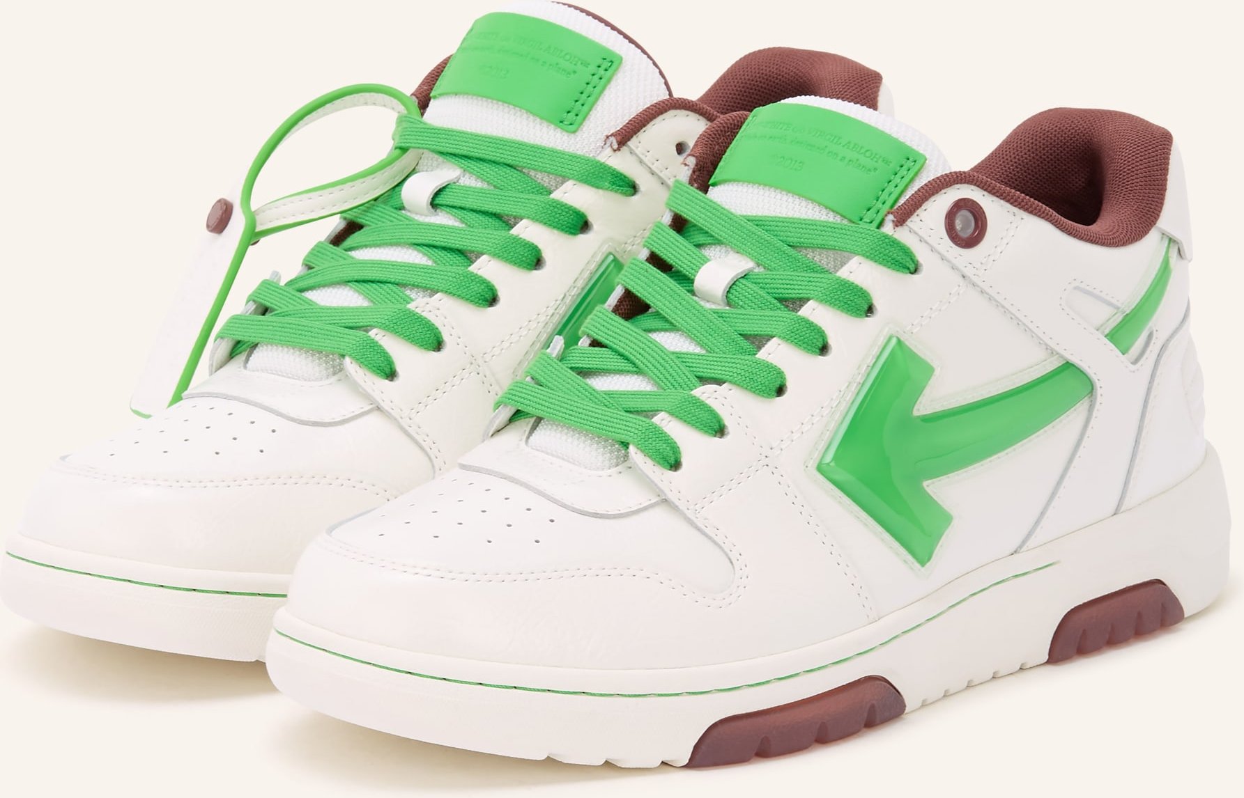 Off-White Sneaker Out Of Office weiss