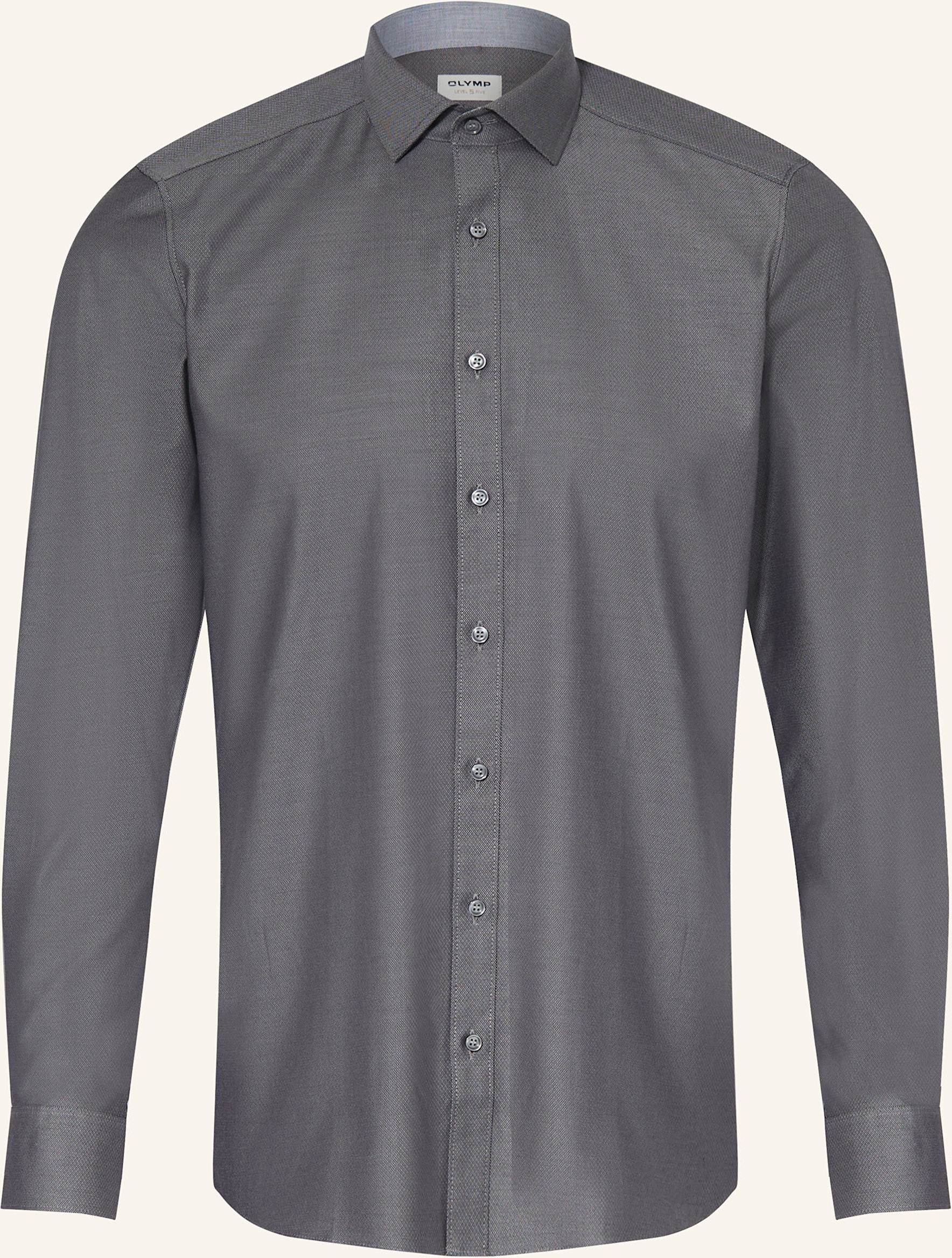 Thumbnail - Olymp Hemd Level Five Body Fit grau