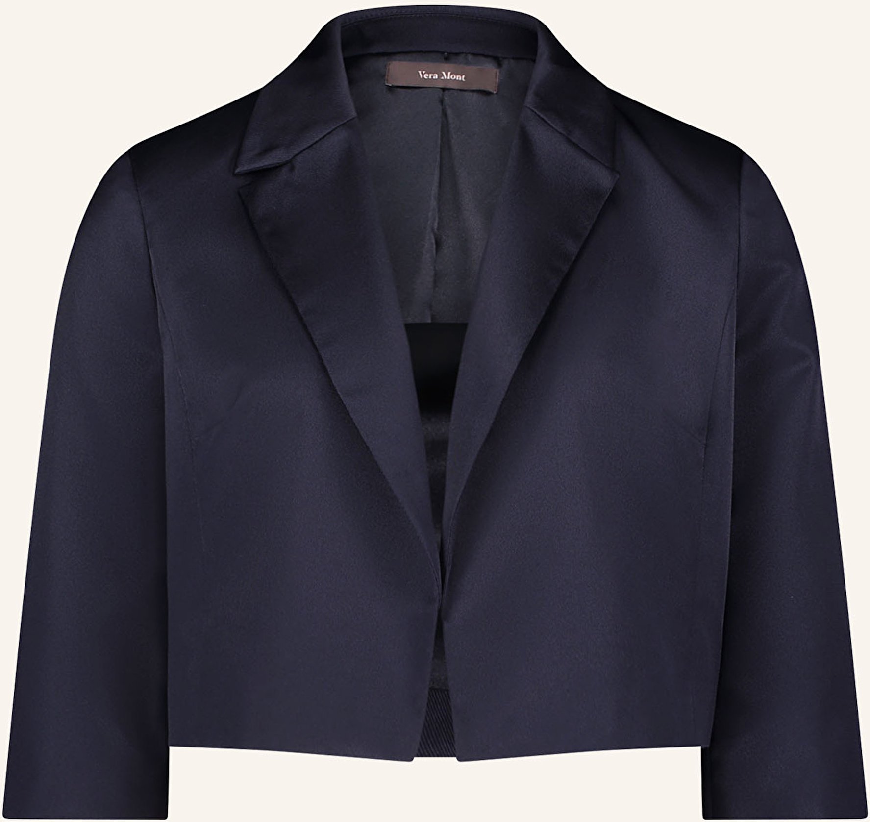 Vera Mont Bolero Mit 3/4-Arm blau