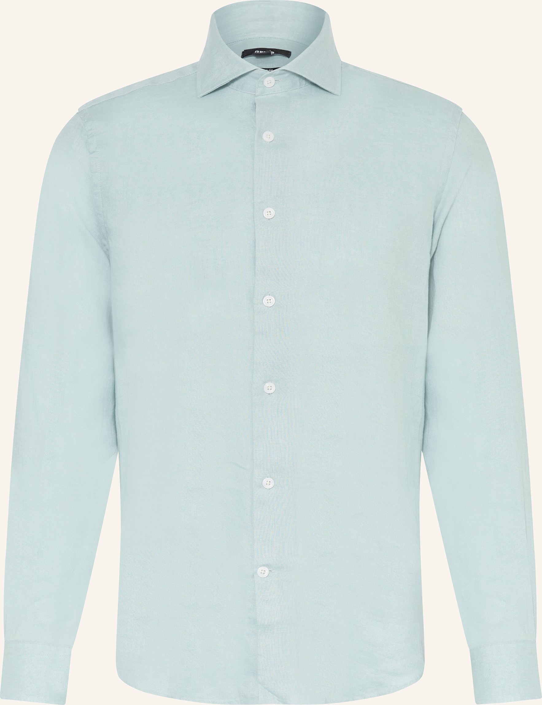 Thumbnail - Reiss Leinenhemd Ruban Regular Fit gruen