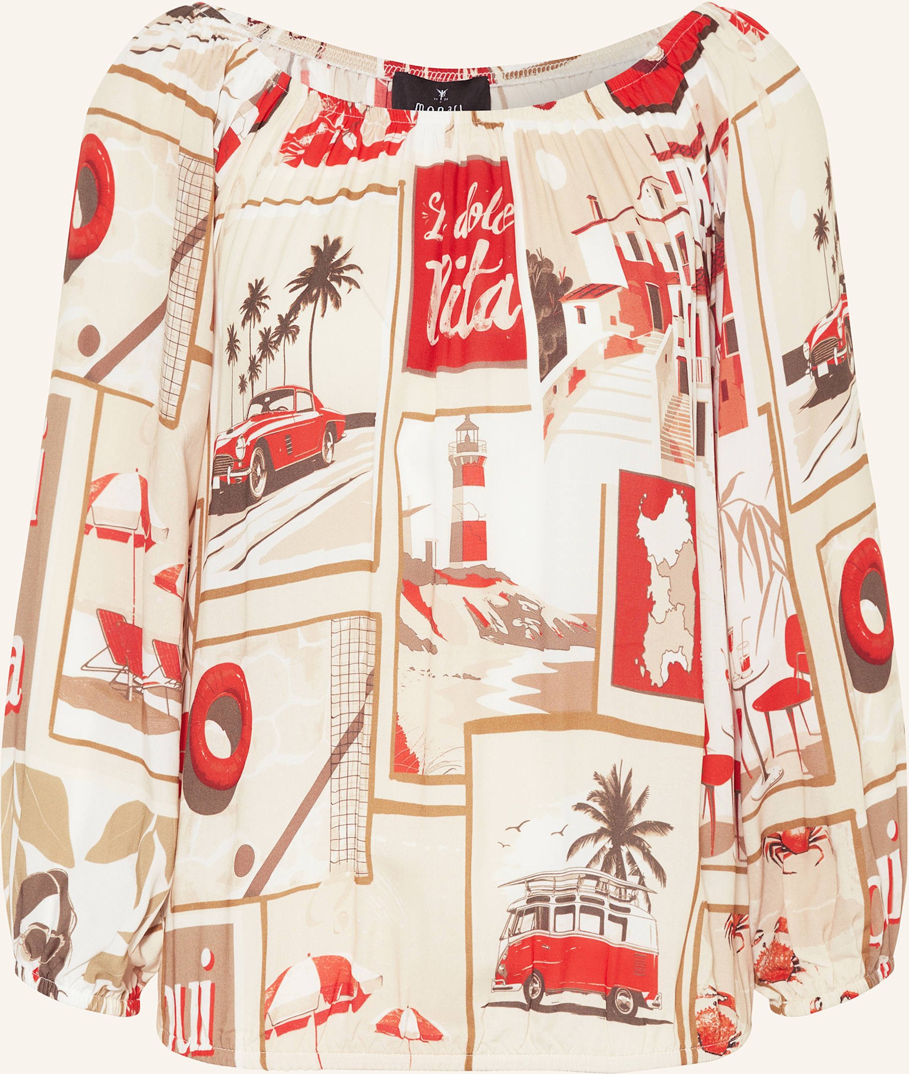 Monari Blusenshirt rot