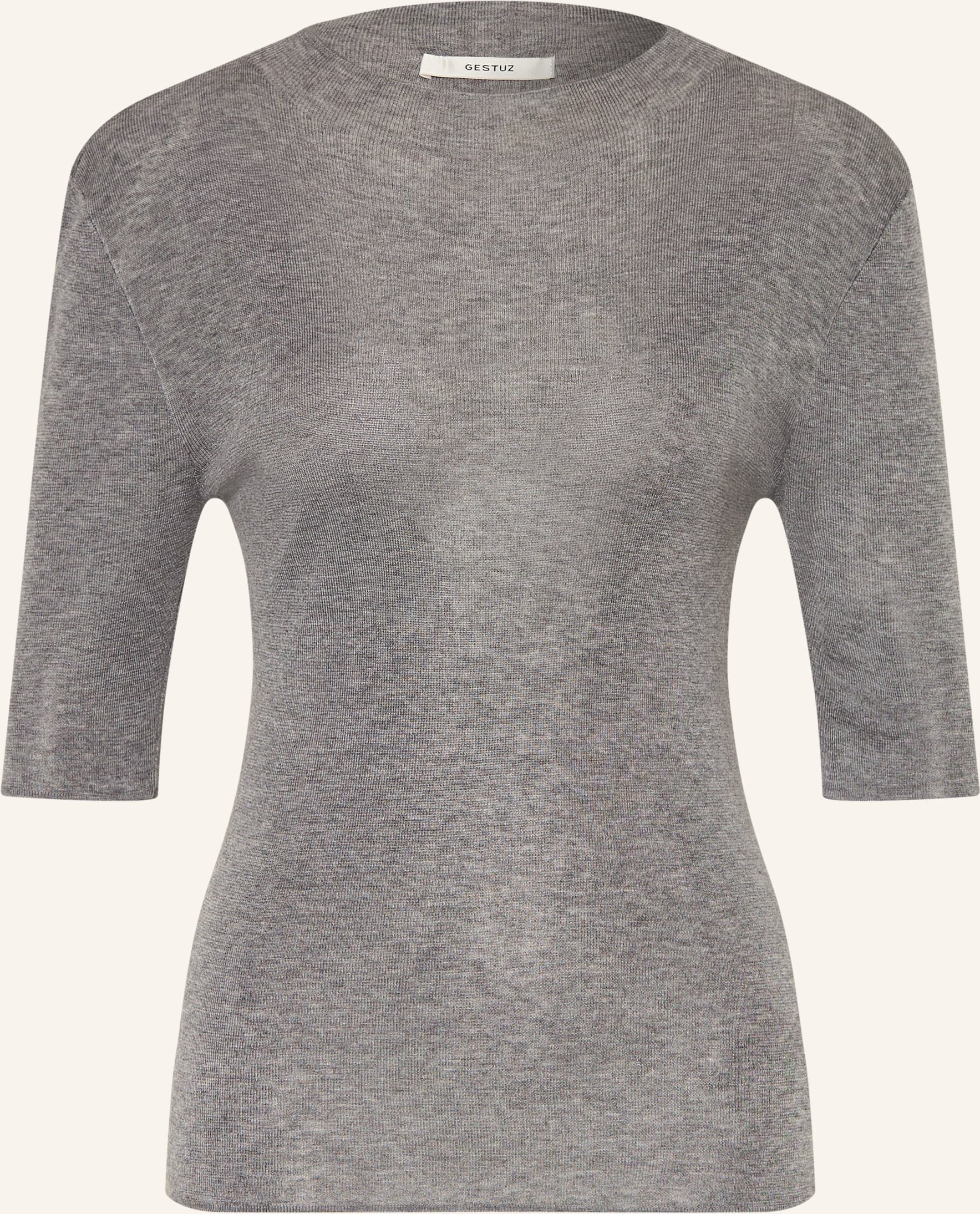 Gestuz Strickshirt Gzasia grau