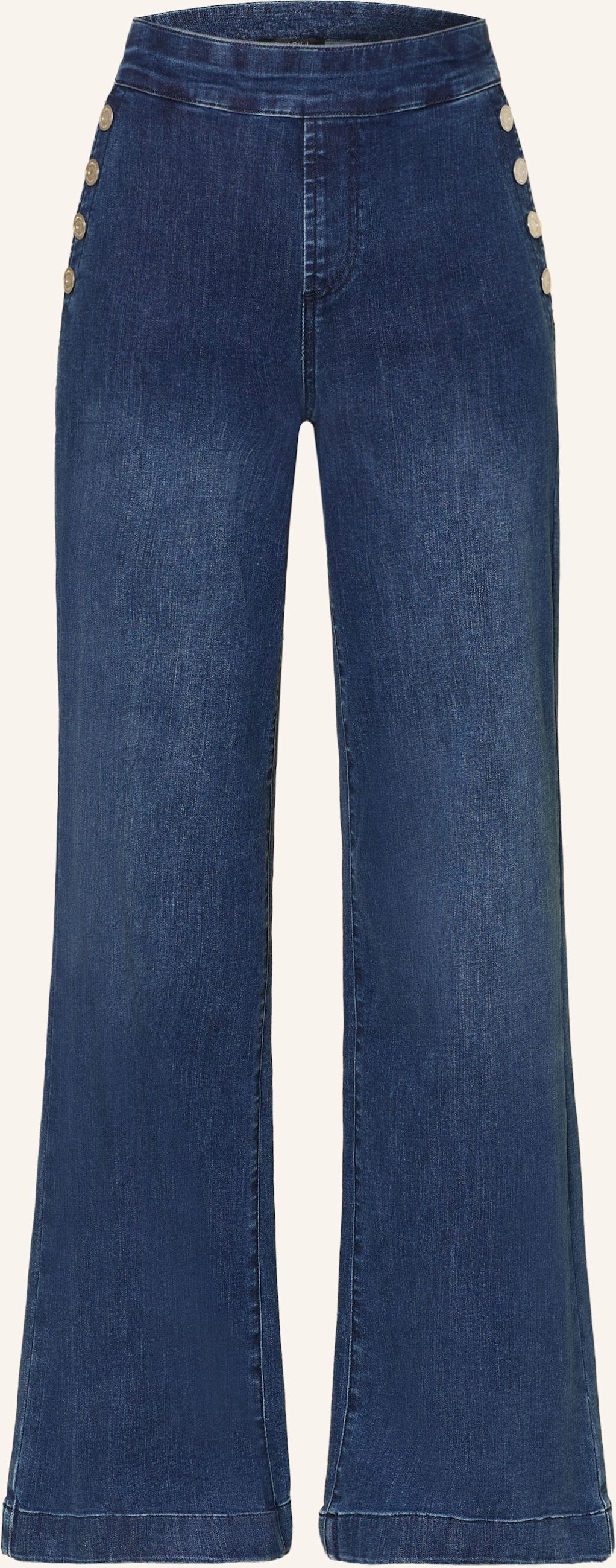 Joseph Ribkoff Wide Leg Jeans blau