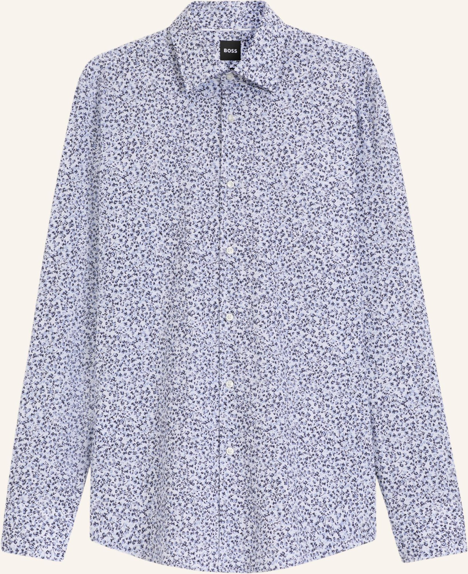 Boss Business Hemd H-Hank-Kent-c1-214 Slim Fit blau