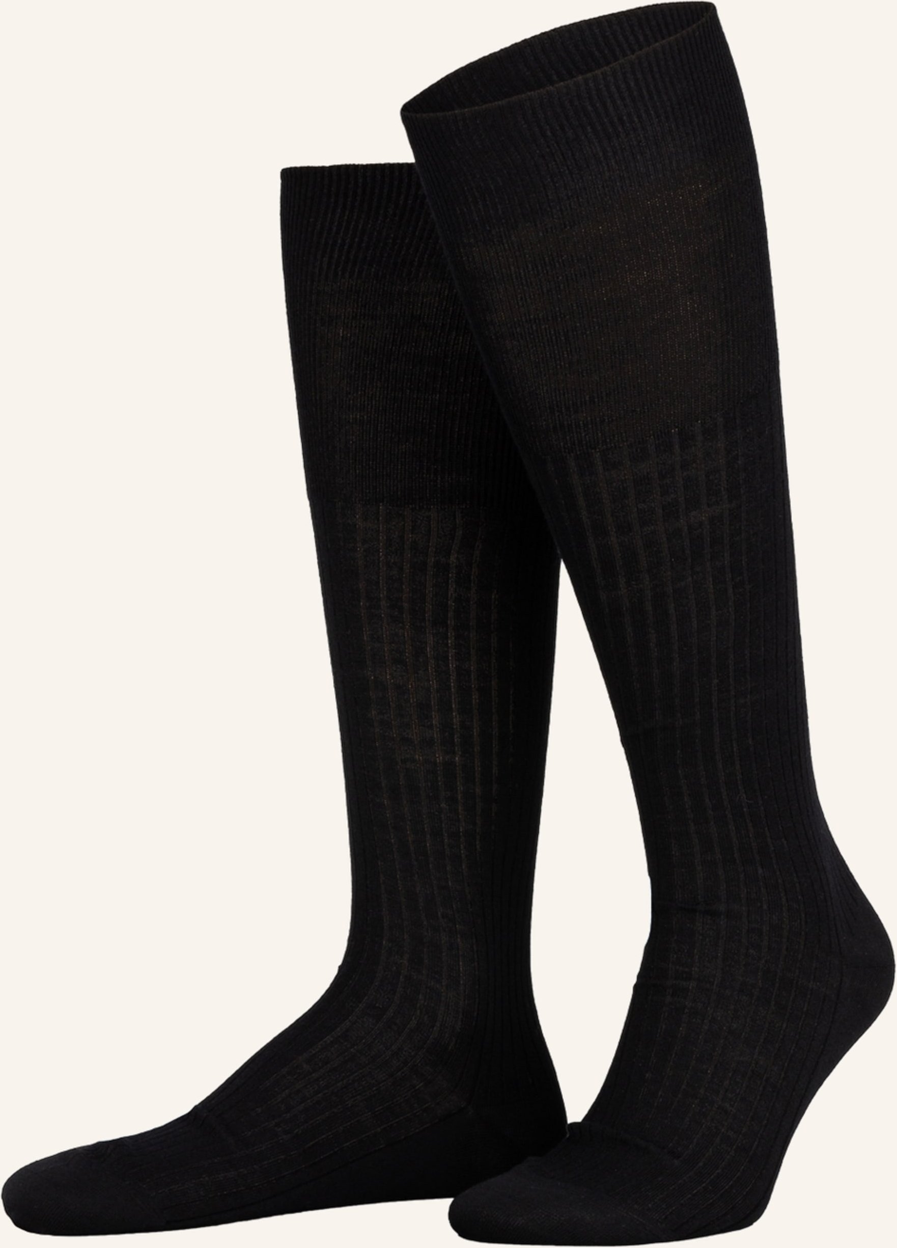 Thumbnail - Falke Kniestrümpfe Luxury No. 7 schwarz