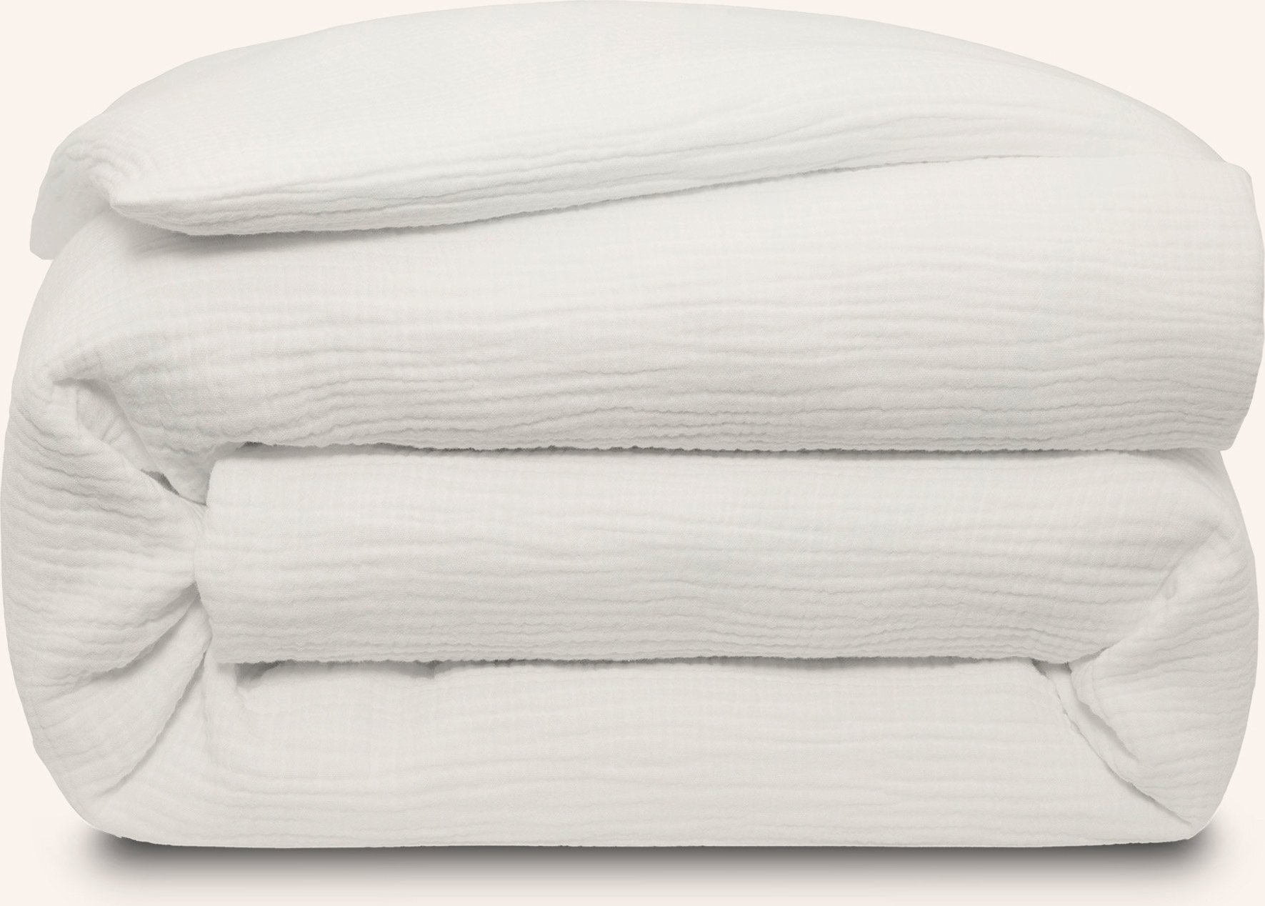 Royfort Bettbezug Musselin beige