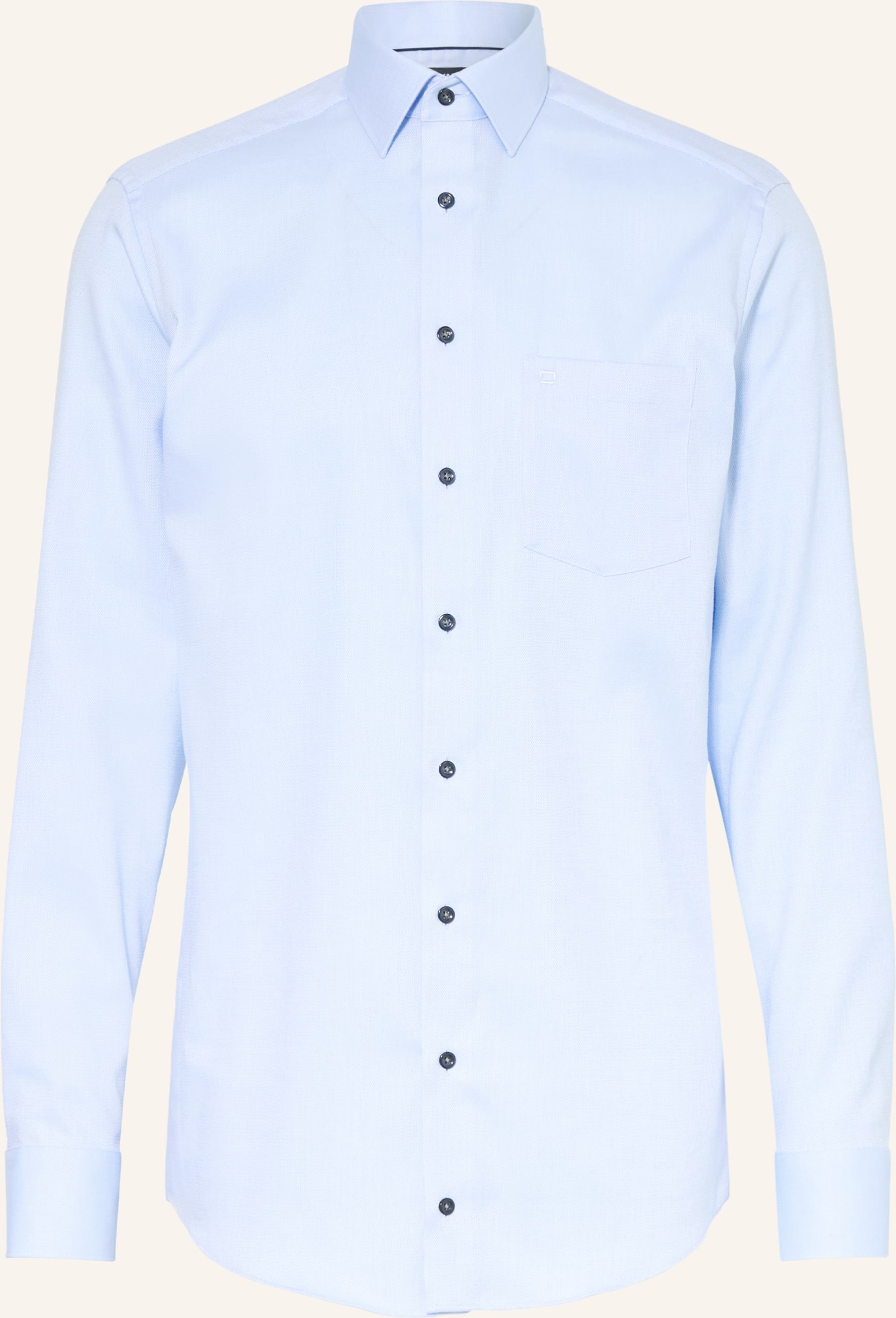 Thumbnail - Olymp Hemd Modern Fit blau