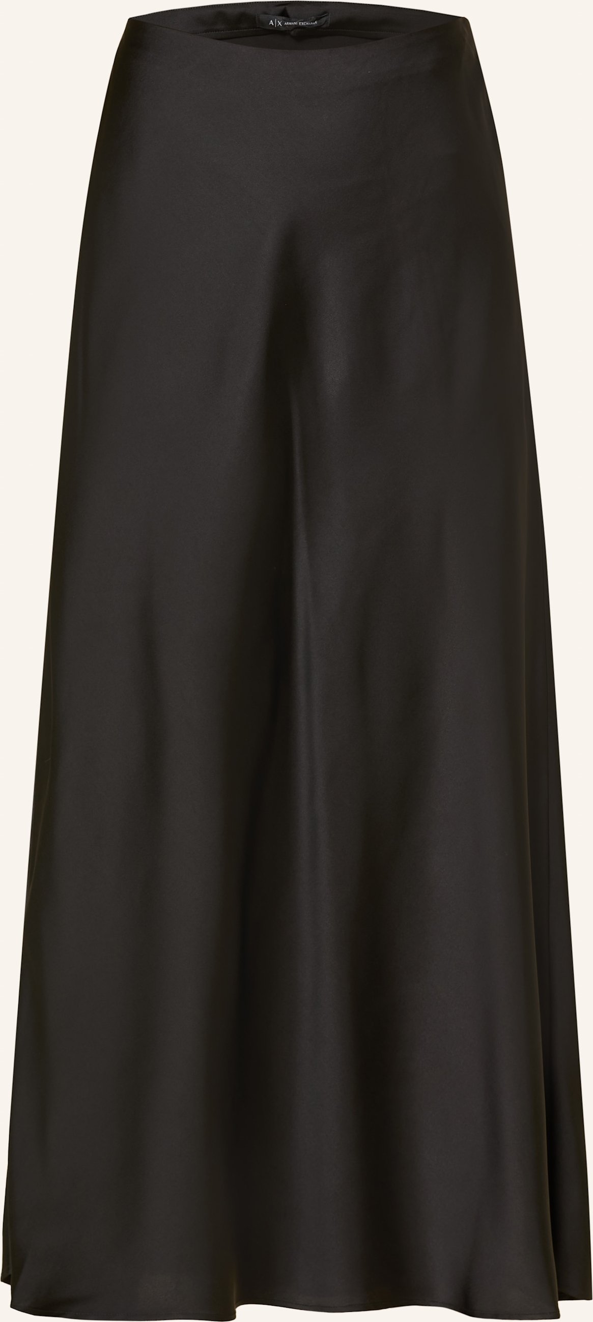 Armani Exchange Satinrock schwarz