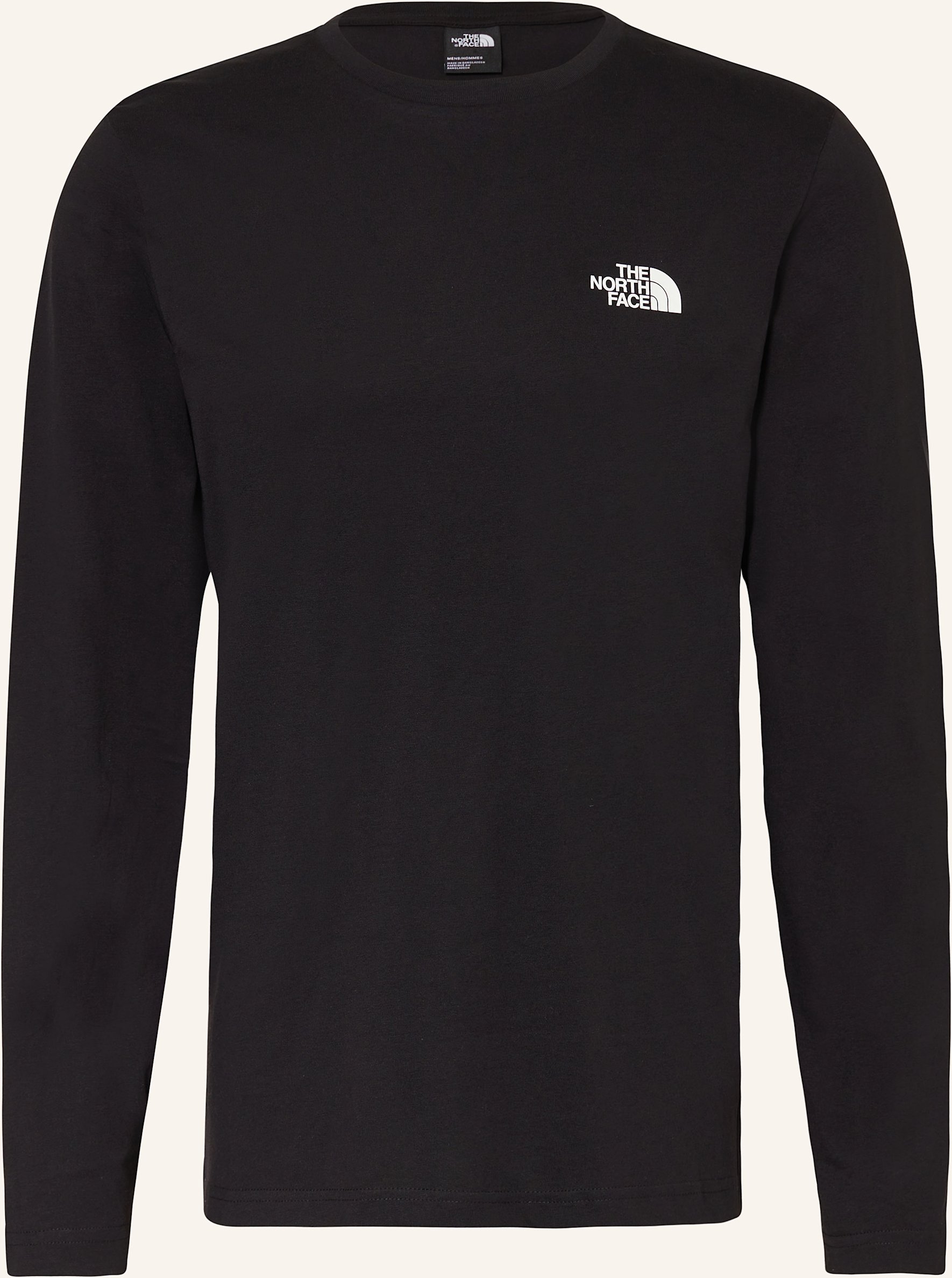 The North Face Longsleeve Simple Dome schwarz