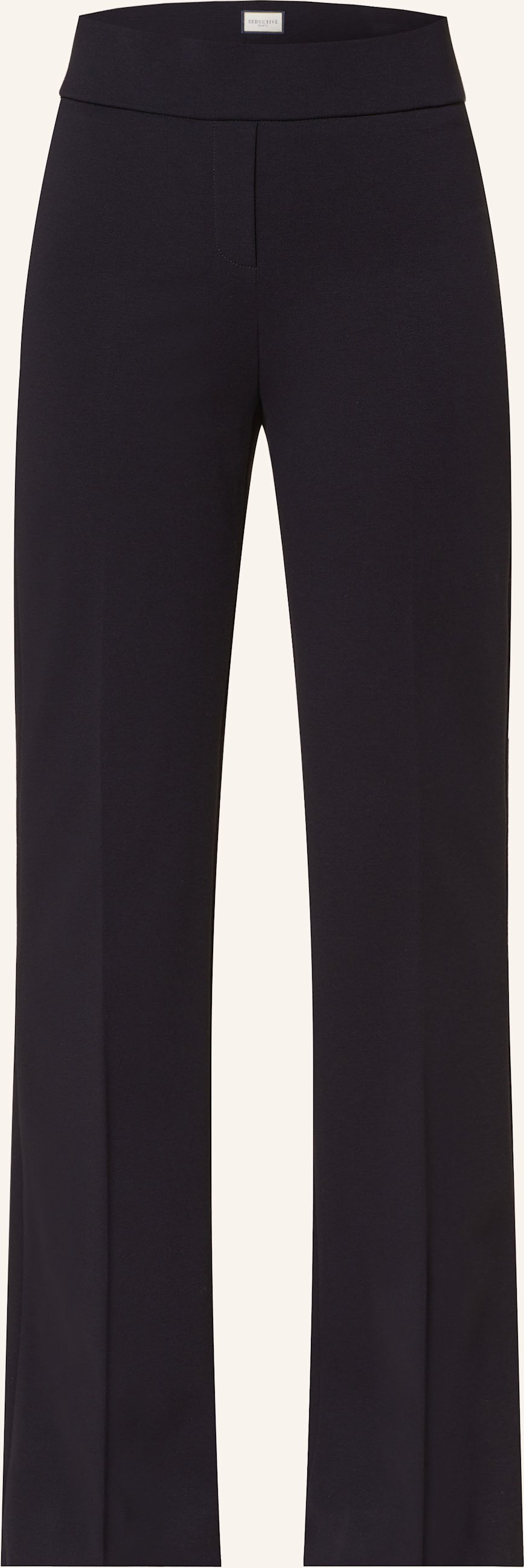 Seductive Bootcut-Hose Nanou Aus Jersey blau