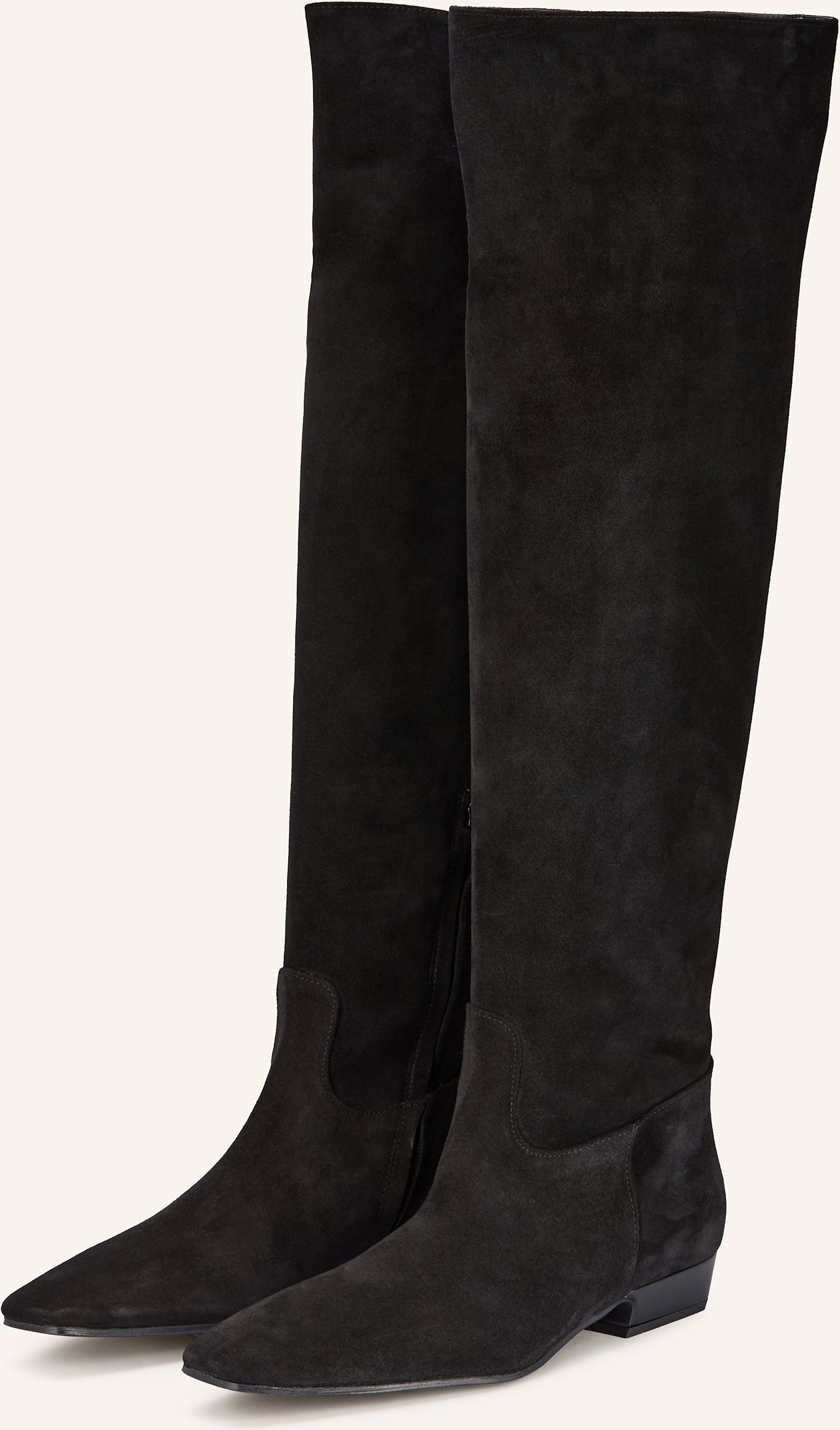 Bianca Di Overknee-Stiefel schwarz