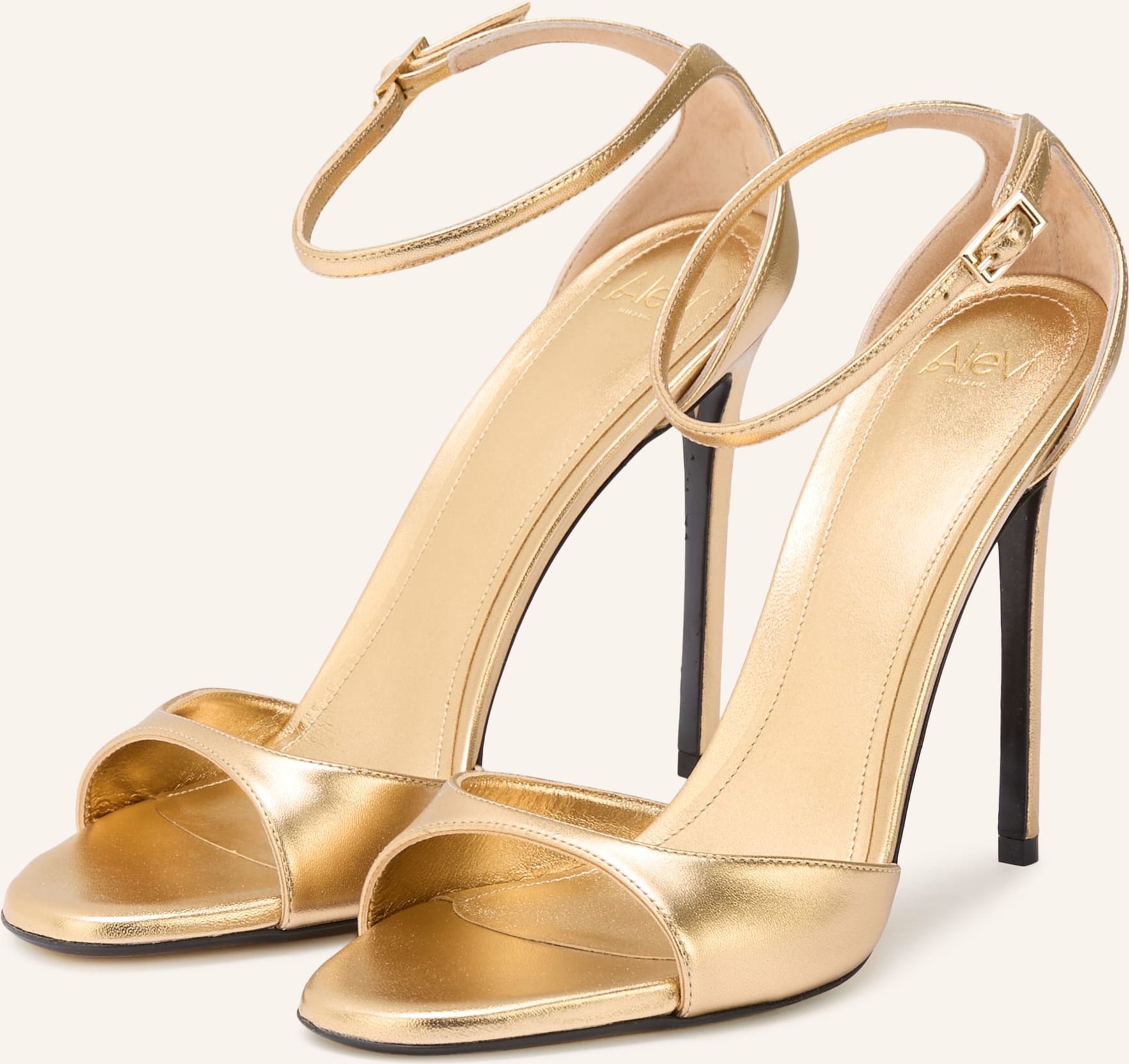 Alevi Sandaletten Bar gold
