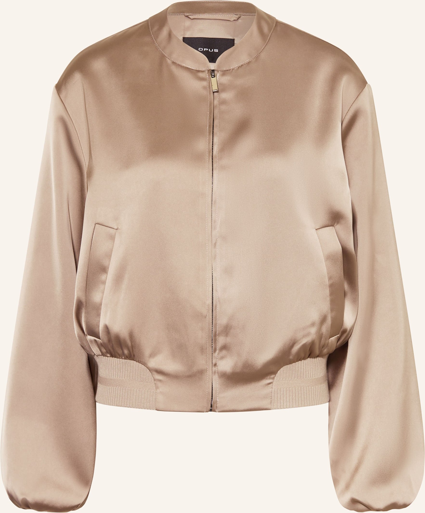 Opus Satinblouson Jupita beige