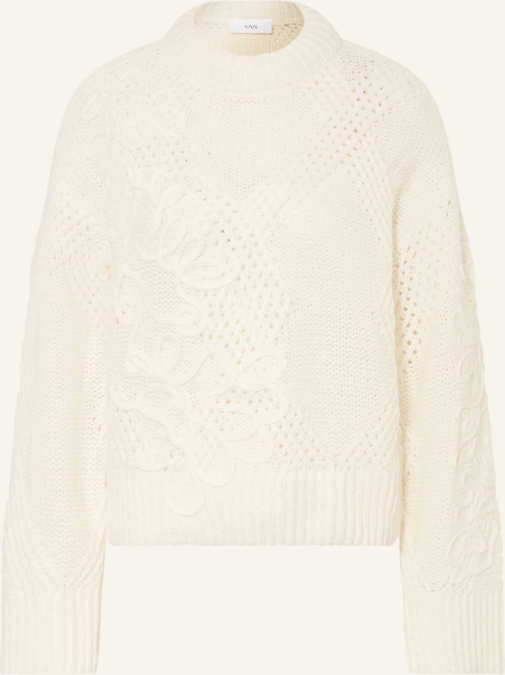 Y.A.S. Pullover weiss