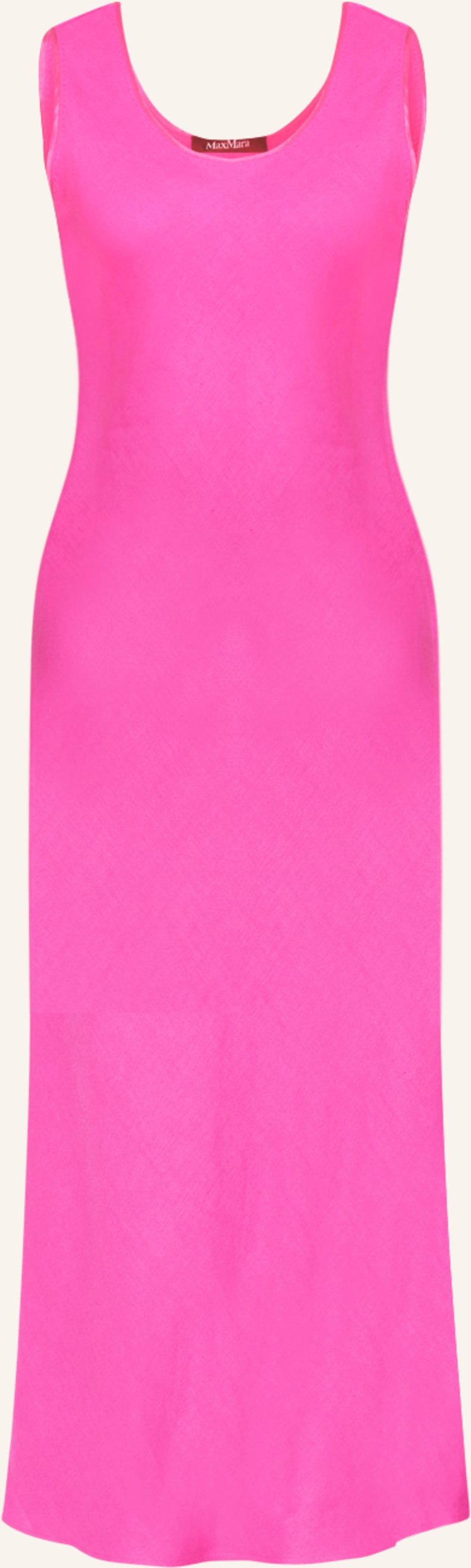 Max Mara Studio Kleid Ultimo Mit Leinen pink