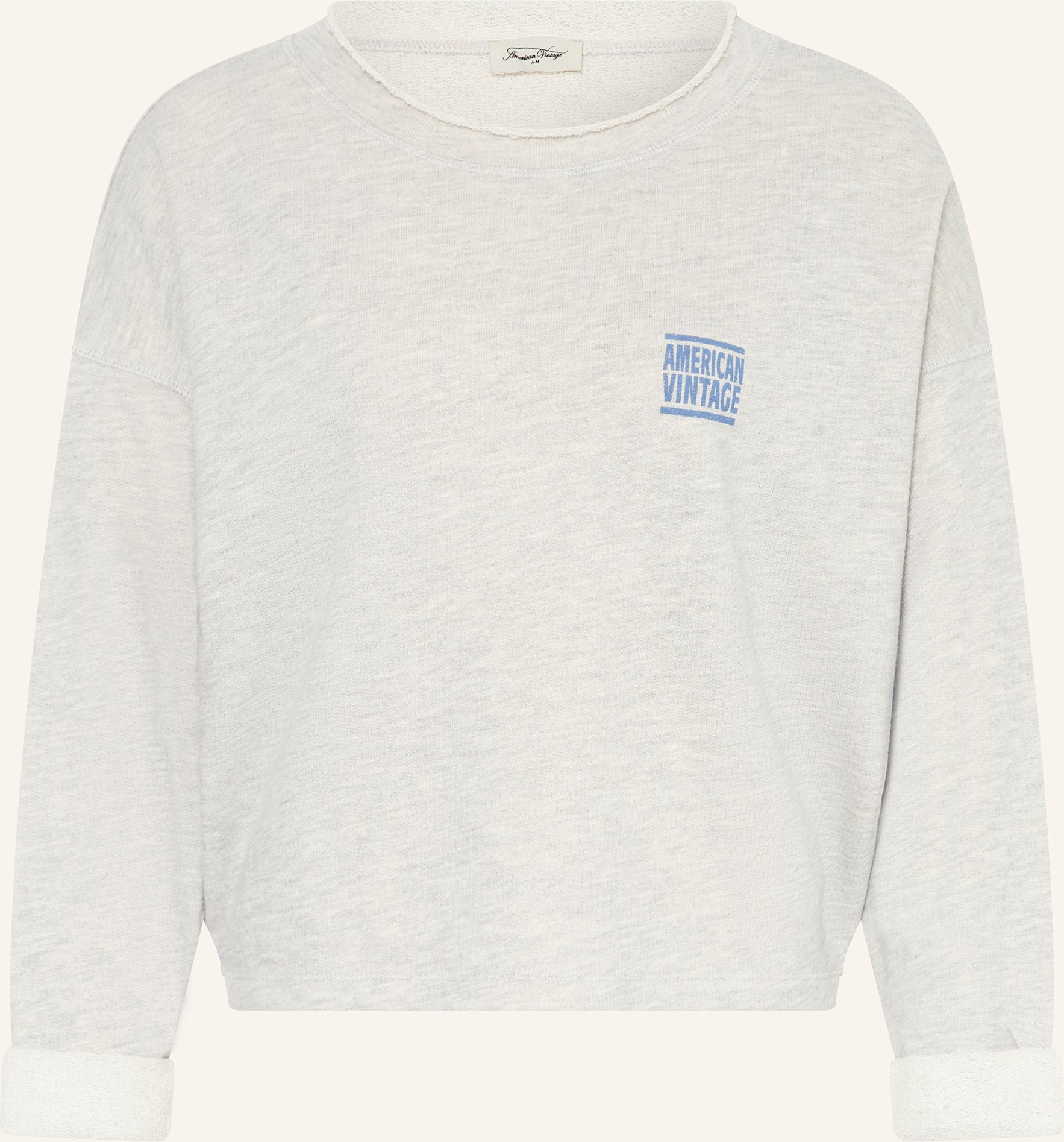 American Vintage Sweatshirt Zofbay grau