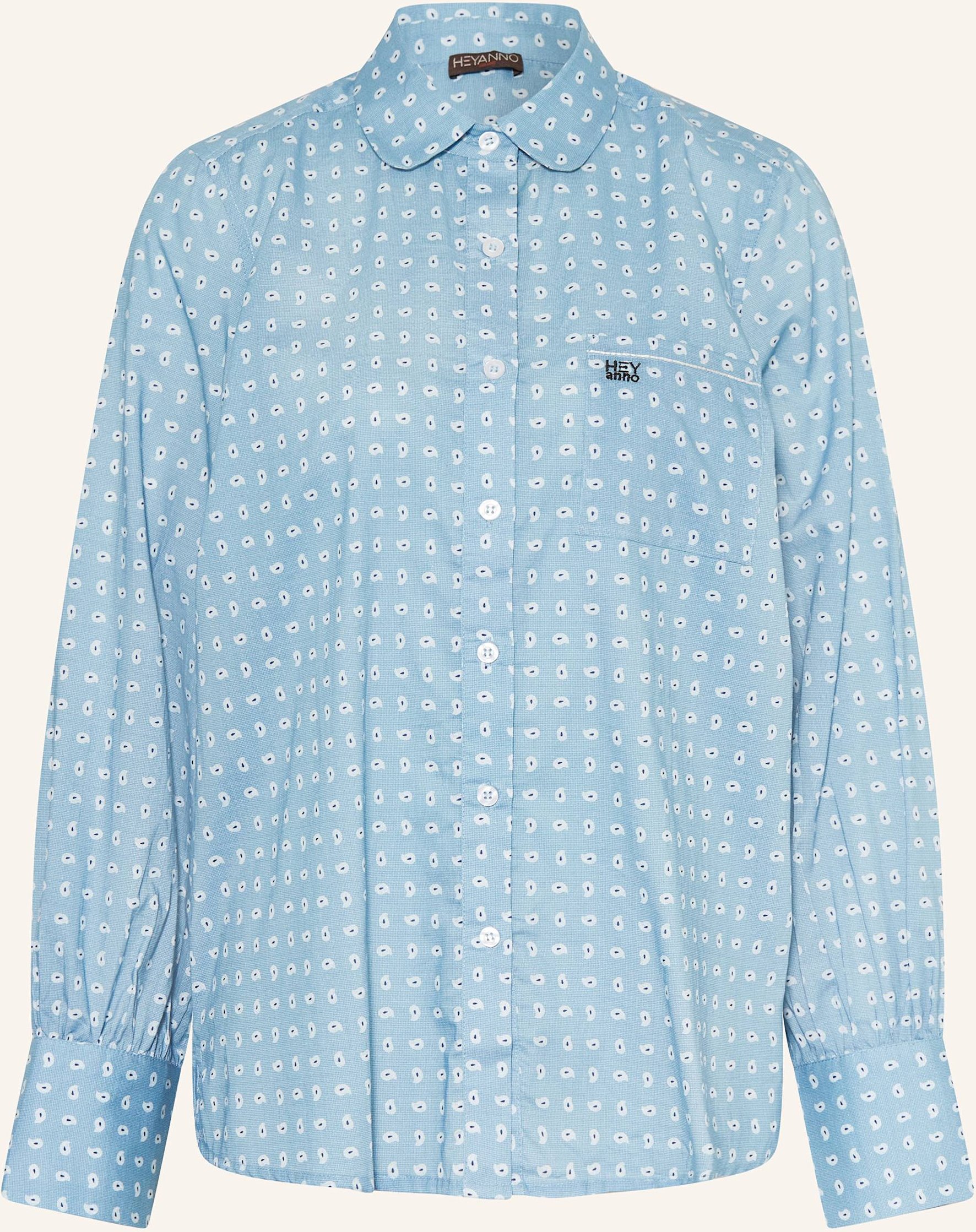 Heyanno Hemdbluse Mmhdance blau
