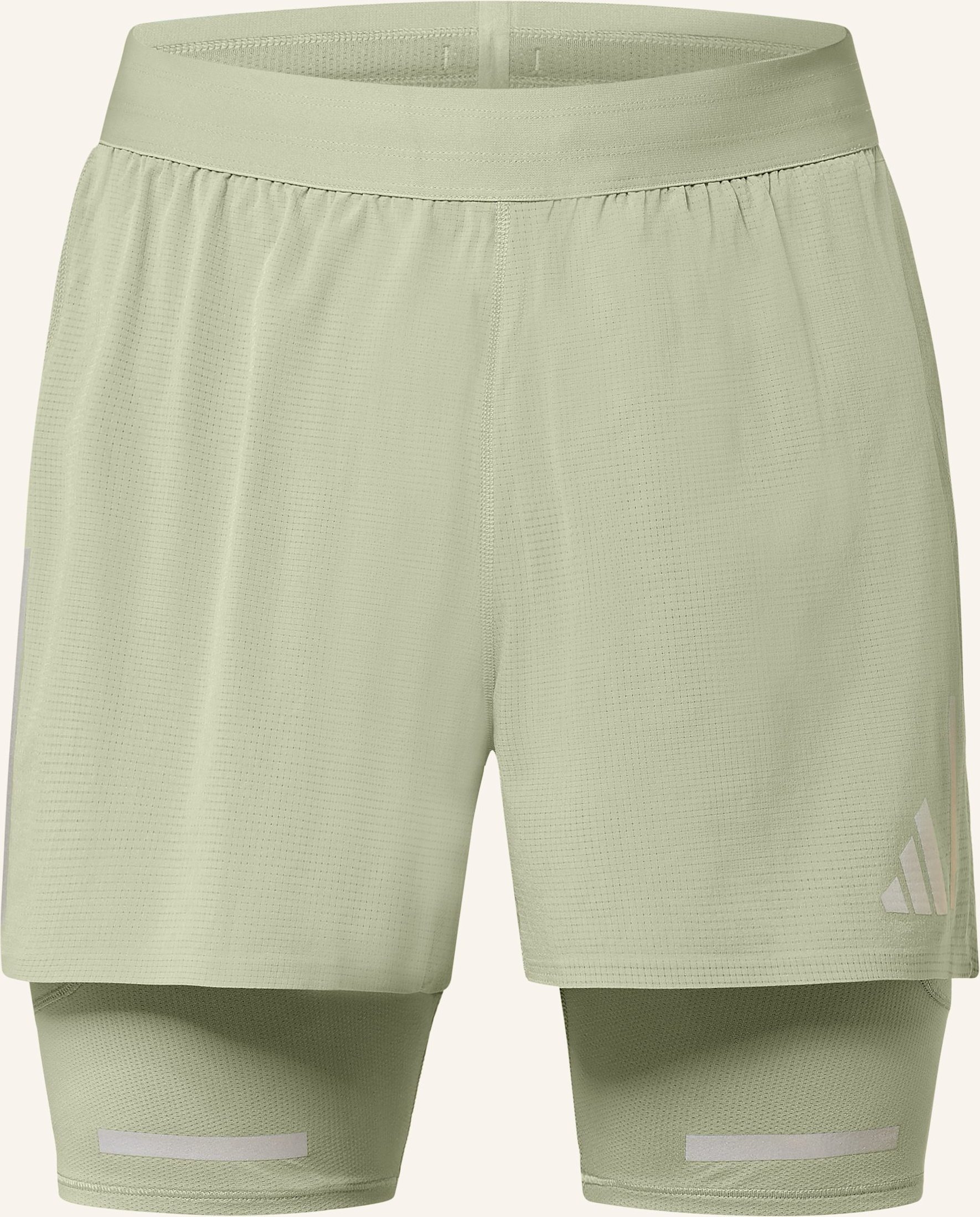 Thumbnail - Adidas 2-In-1-Laufshorts Ultimate Running Reflective gruen