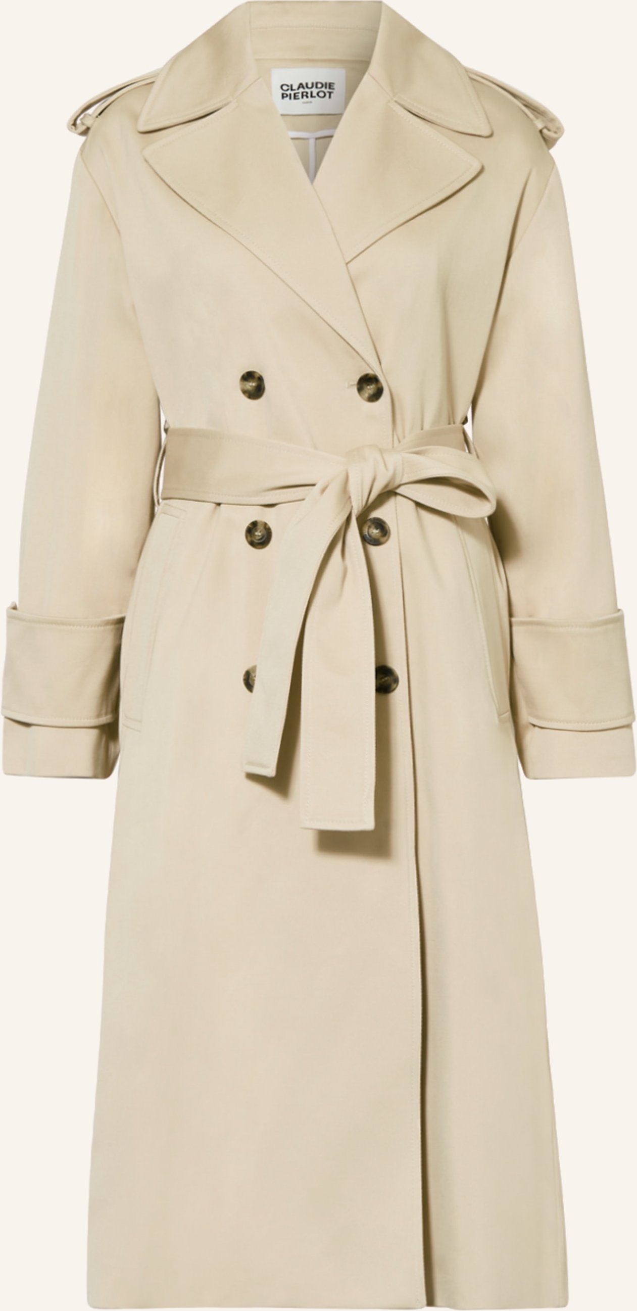 Claudie Pierlot Trenchcoat beige