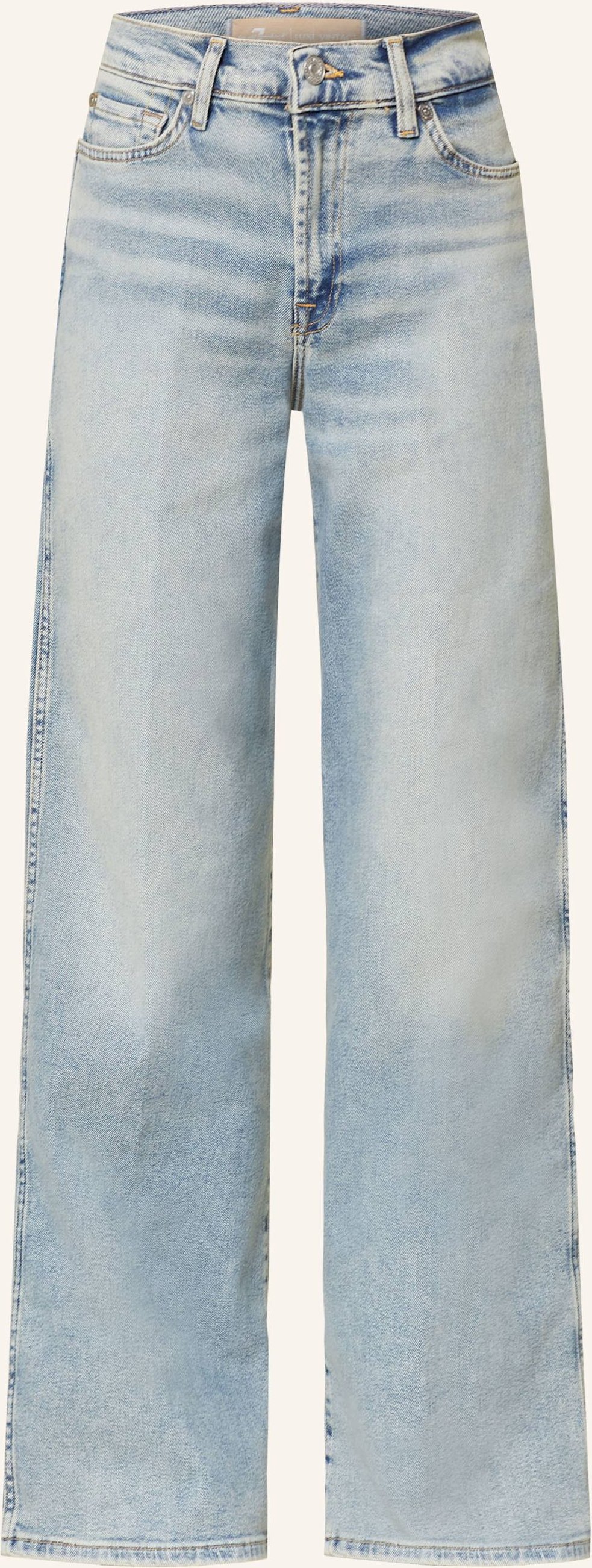 7 For All Mankind Flared Jeans Lotta Amuse Me blau