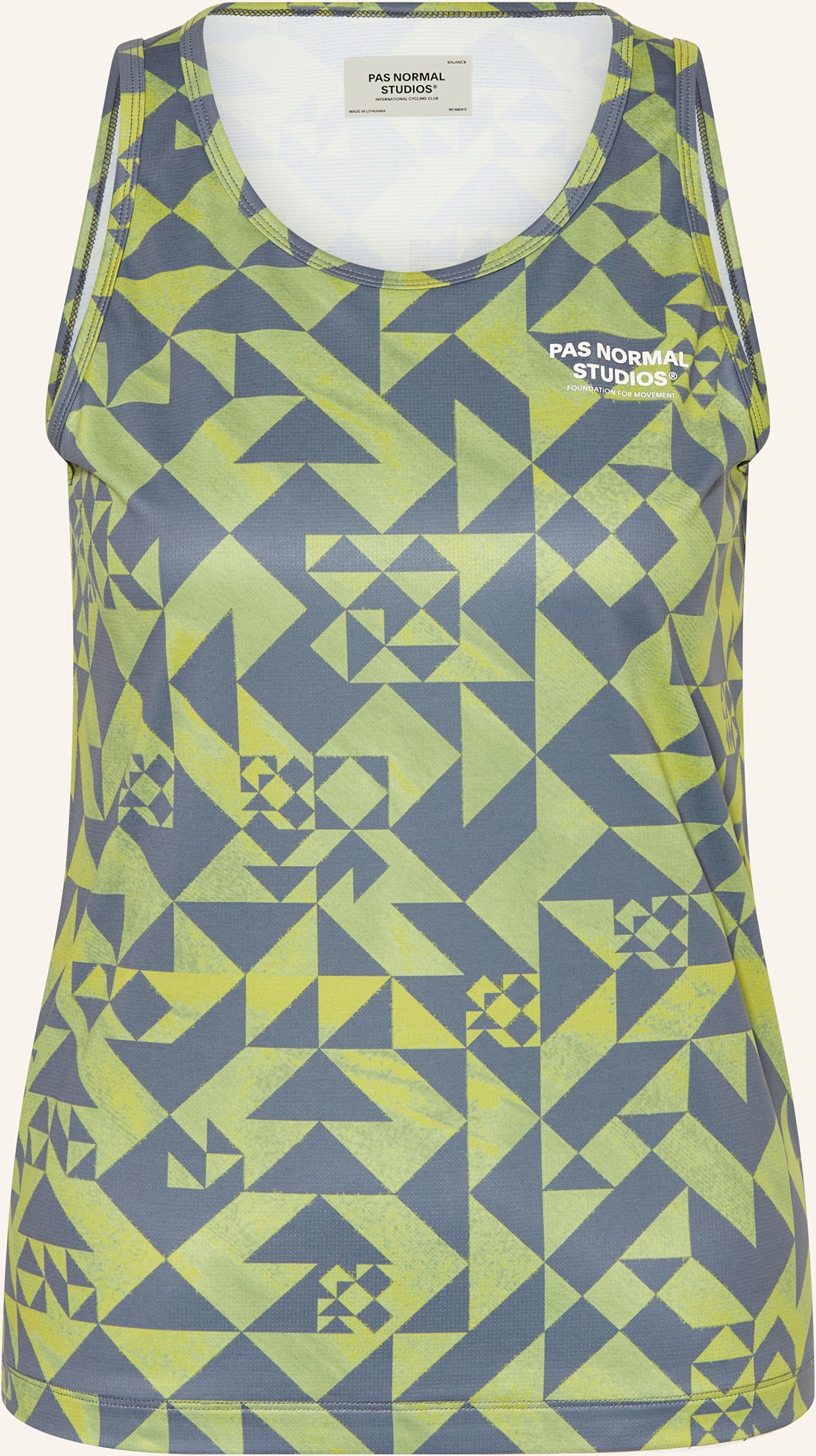 Pas Normal Studios Lauftop Balance Singlet Nd gruen