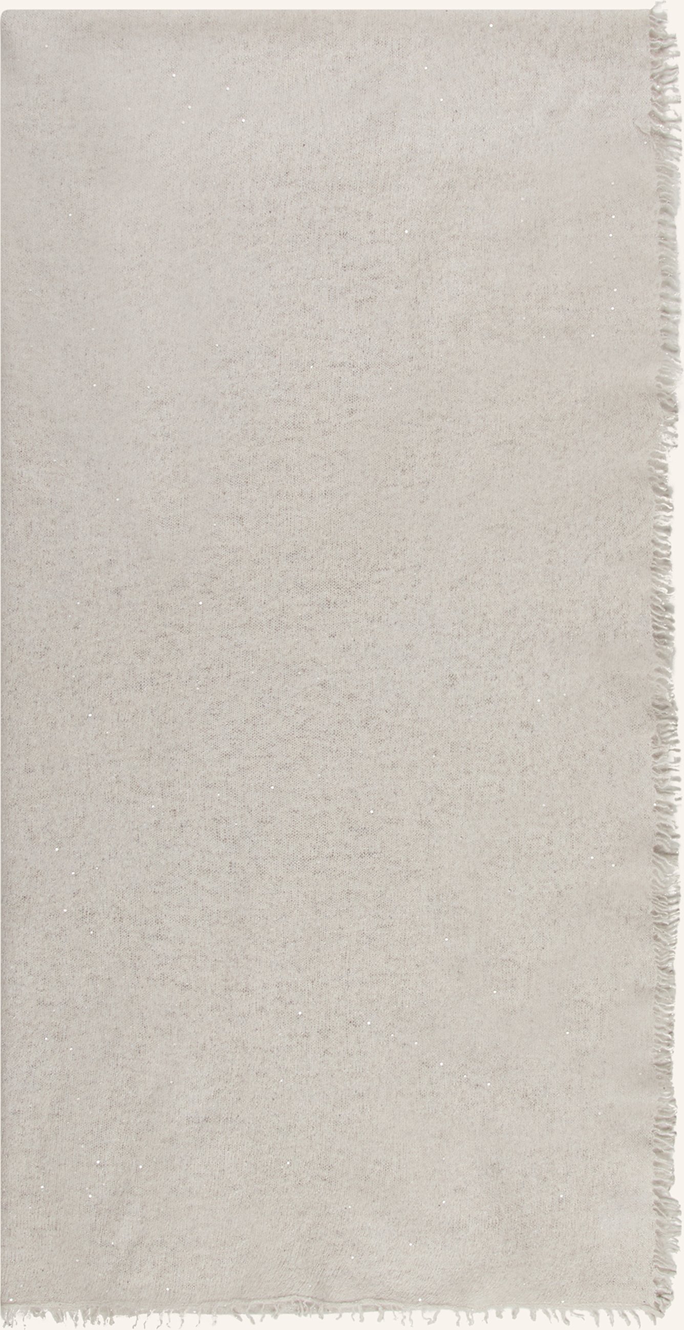 Purschoen Cashmere-Schal Mit Pailletten grau