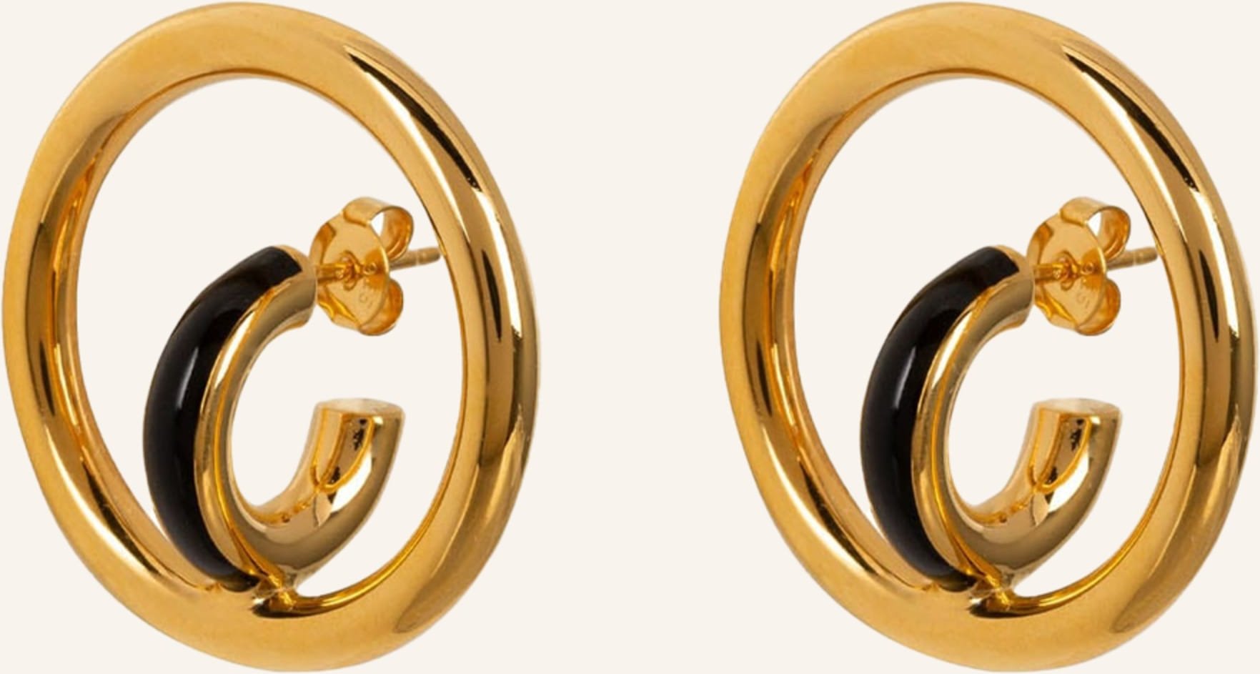 Charlotte Chesnais Ohrstecker Blow gold